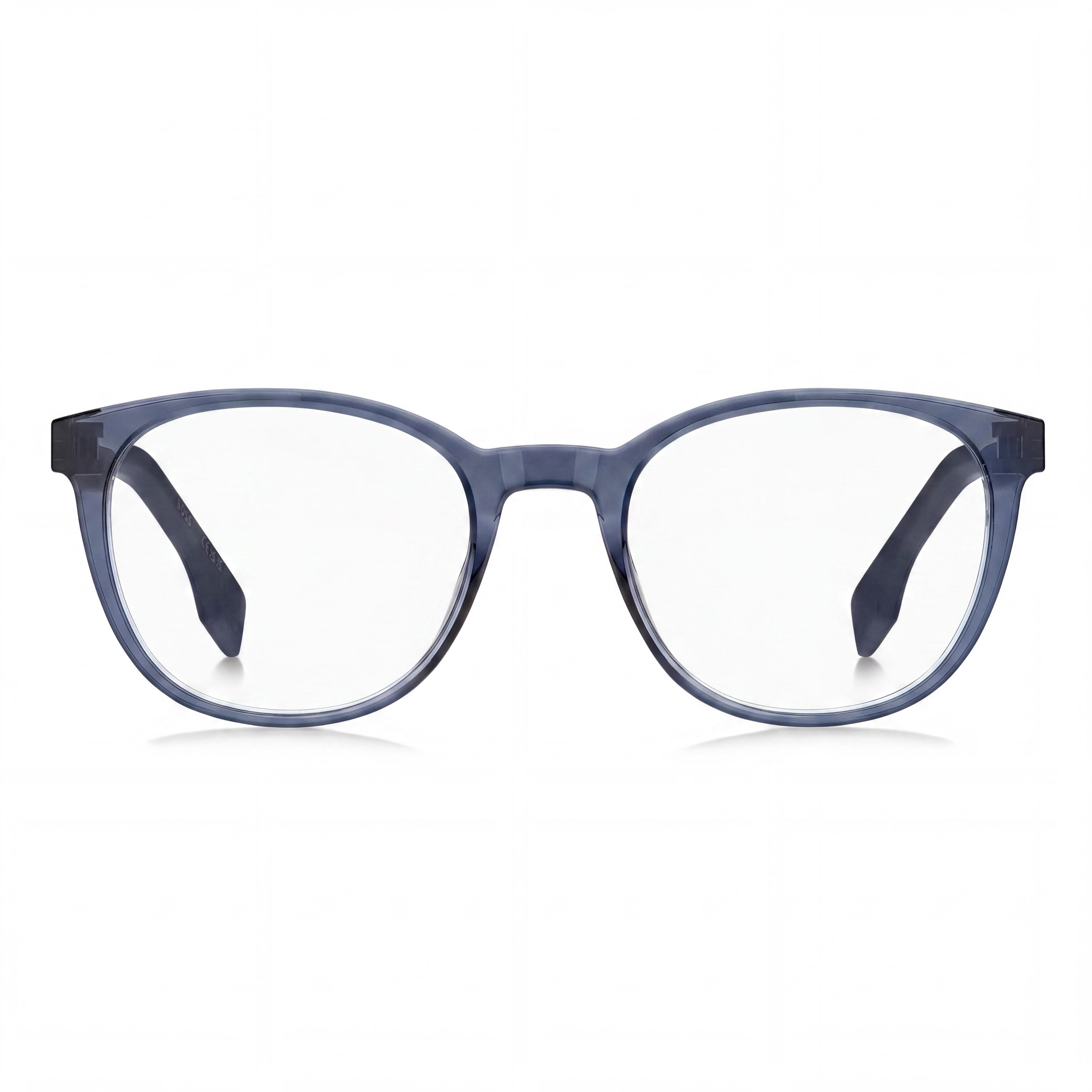 BOSS 1577 - Gafas de sol rectangulares informales sin polarizar de poliamida azul para hombre, talla 52-20-150, Photo 2