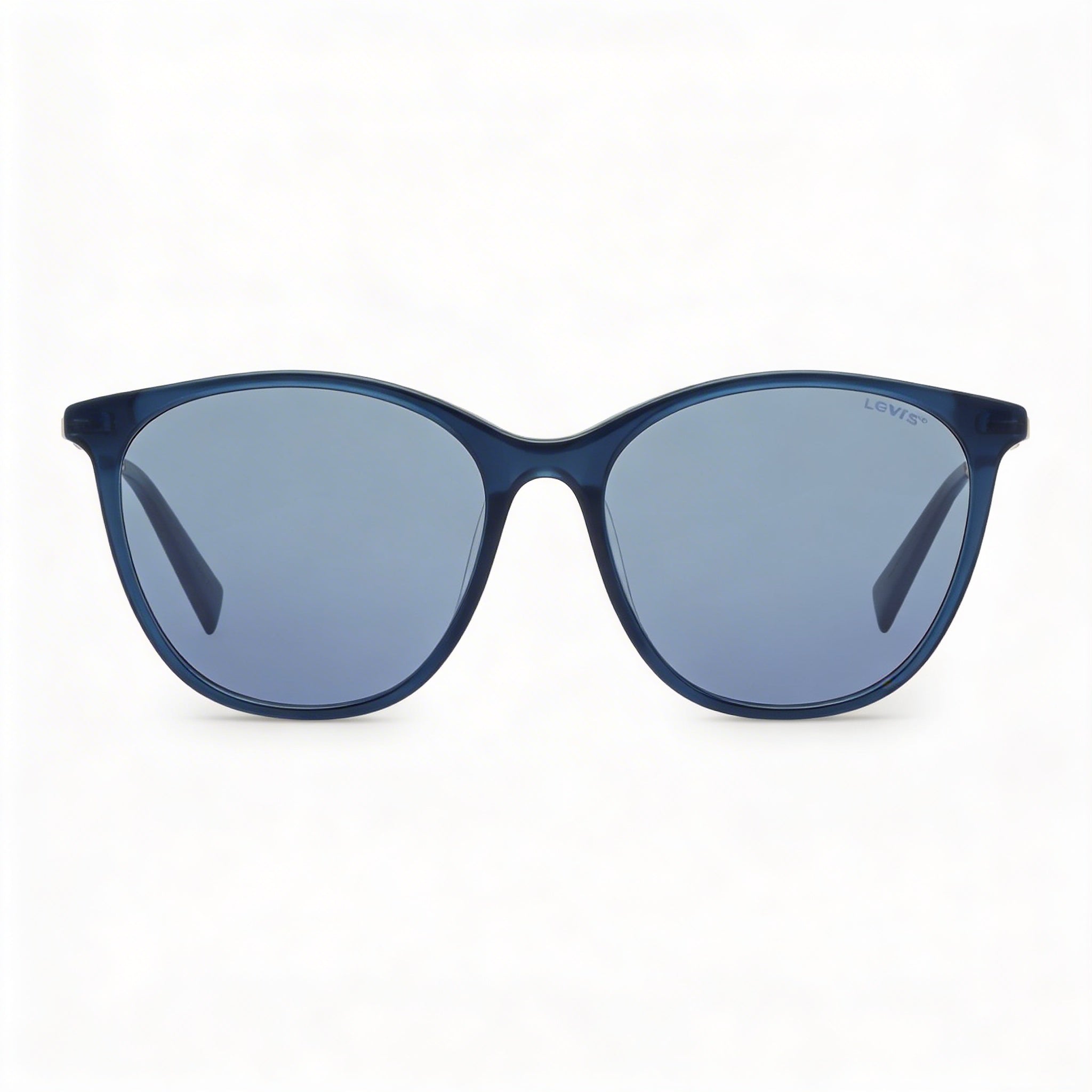 Levi's Lv 5006/S Sunglasses Women's Blue Silver Mirrored Polymethyl Methacrylate UV Protected 55mm, Photo 2