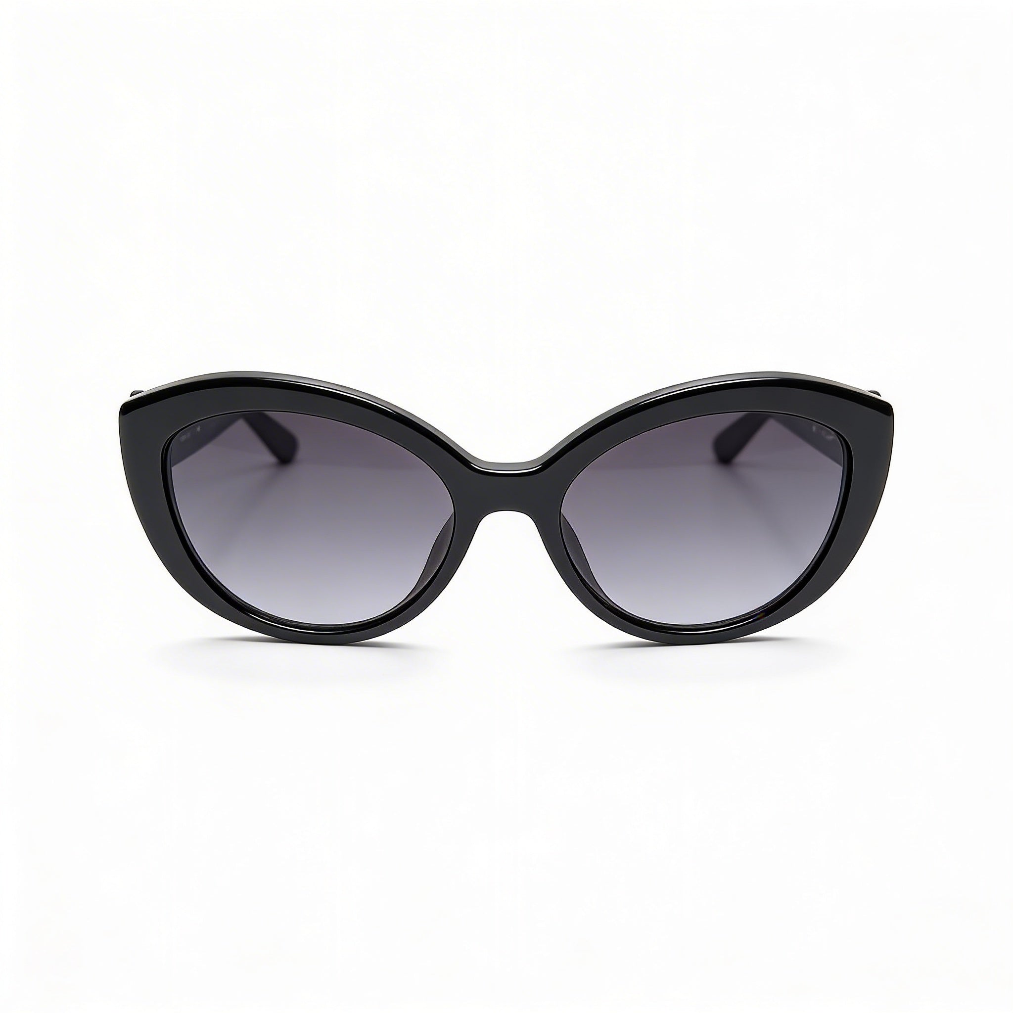 Gafas de sol clásicas Kate Spade New York estilo ojo de gato para mujer con montura y lentes negras, ancho de lente de 55 mm, Photo 3