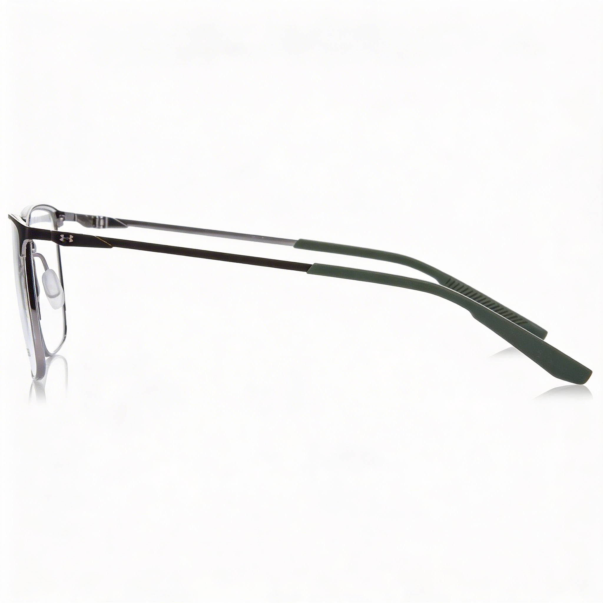 Gafas de sol unisex modernas Under Armour de policarbonato marrón no polarizado con montura de acero de aleación de 55 mm, Photo 3
