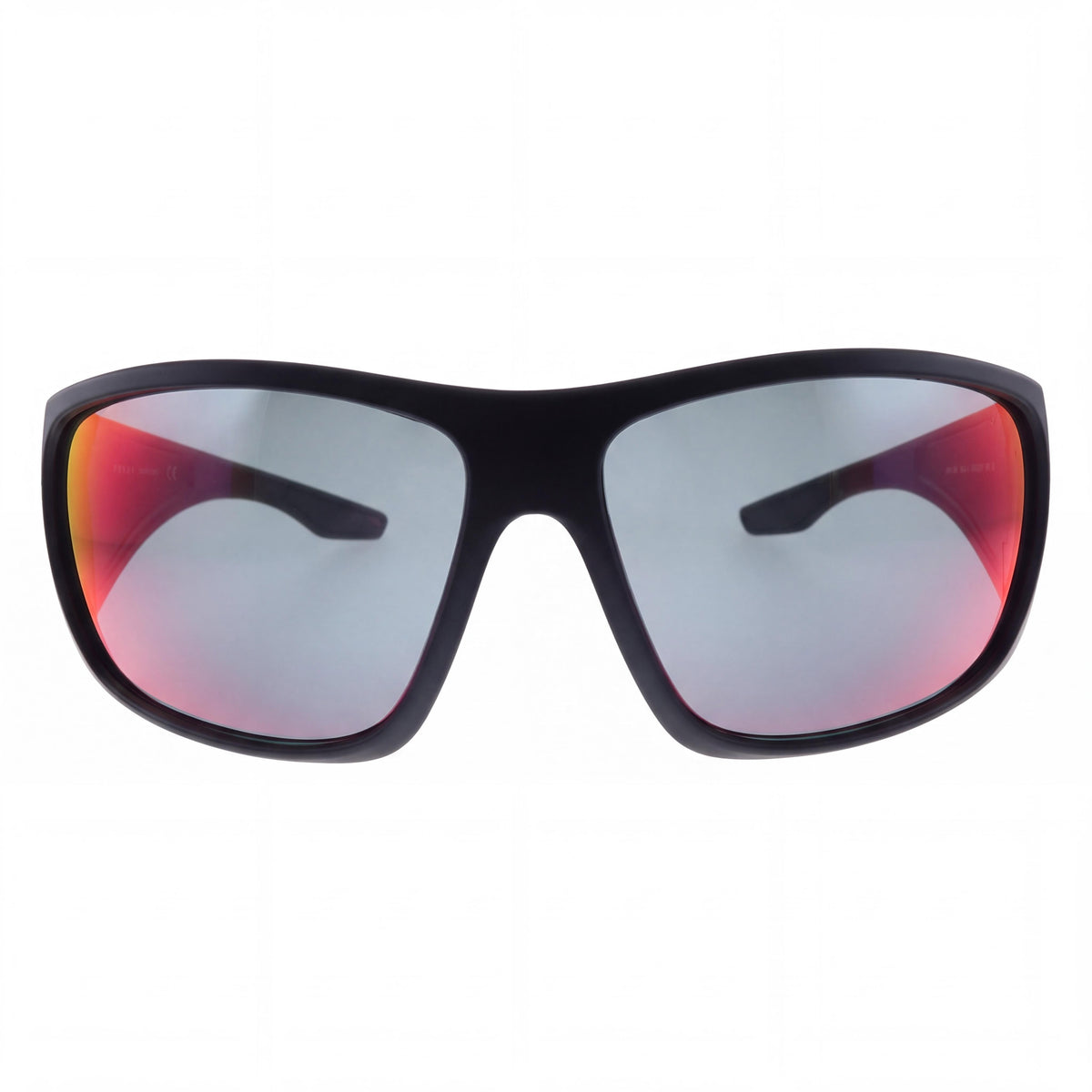 Gafas de sol Prada Ps04vs 1bo9q1 66 unisex con montura de plástico negro brillante denim, lentes gris oscuro con espejo azul, no polarizadas y con protección UV, 66 mm, Photo 2
