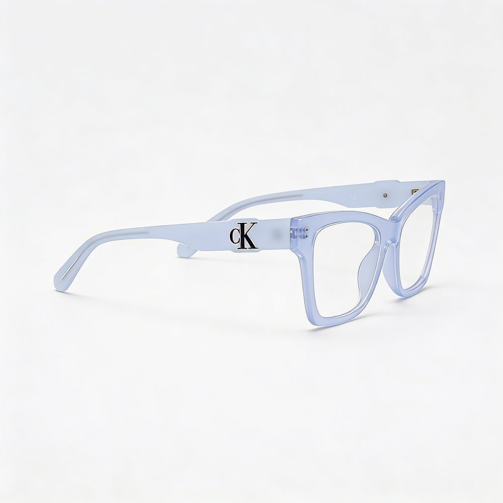 Calvin Klein Jeans CKJ23646 White Unisex Polarized Metal Sunglasses 52mm