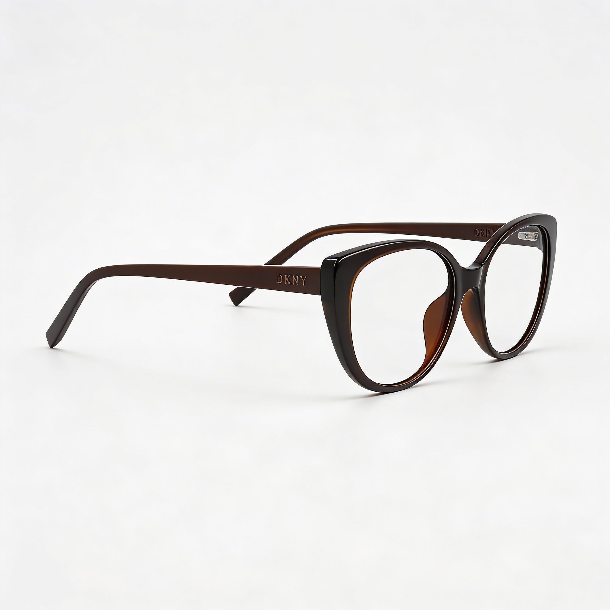Gafas DKNY Dk5004 para mujer con montura metálica marrón, lentes de 50 mm, puente de 17 mm y patillas de 135 mm, Photo 3