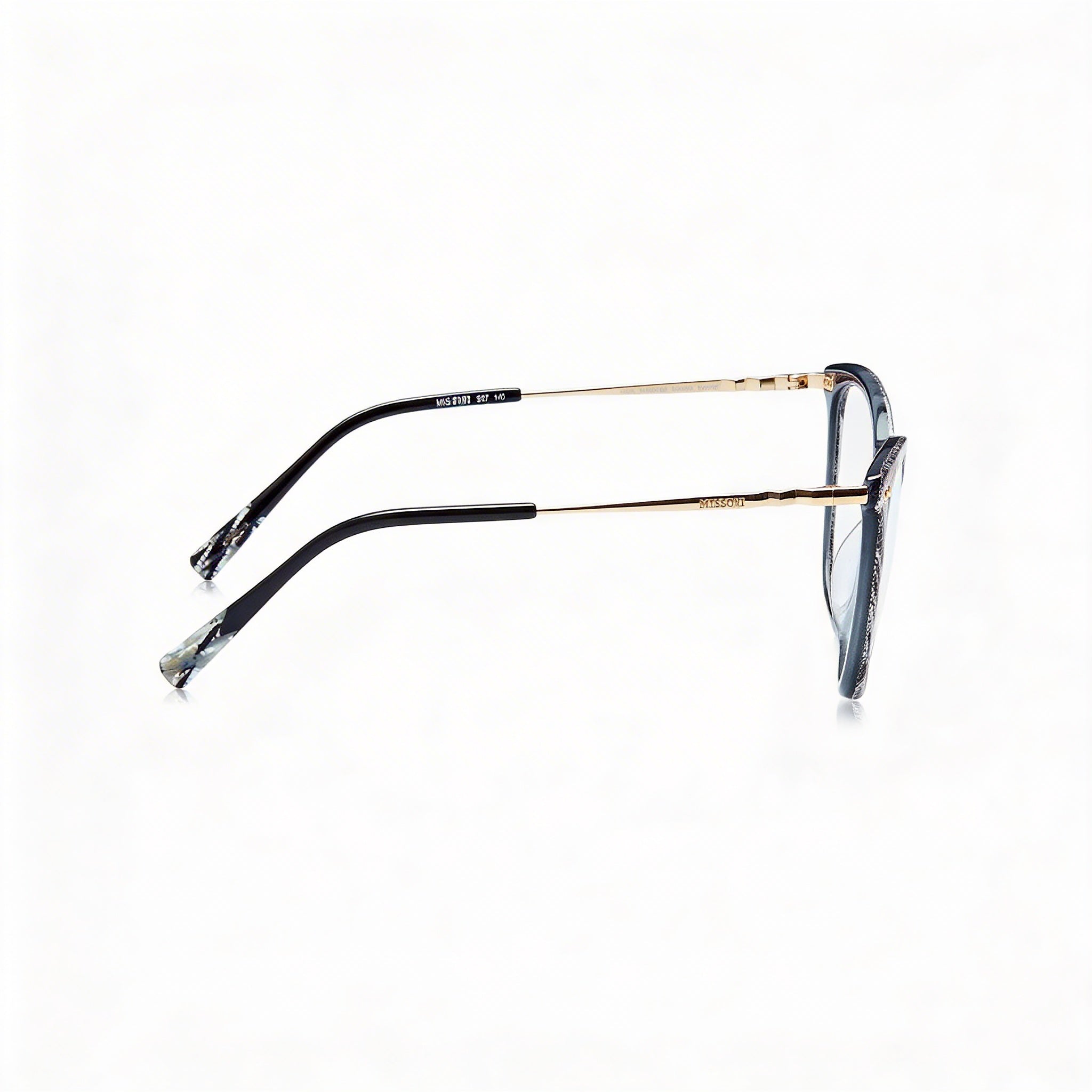 Missoni Modern Women's Acetate Non-polarised Eyewear White Black Pattern Frame 53mm, Photo 2