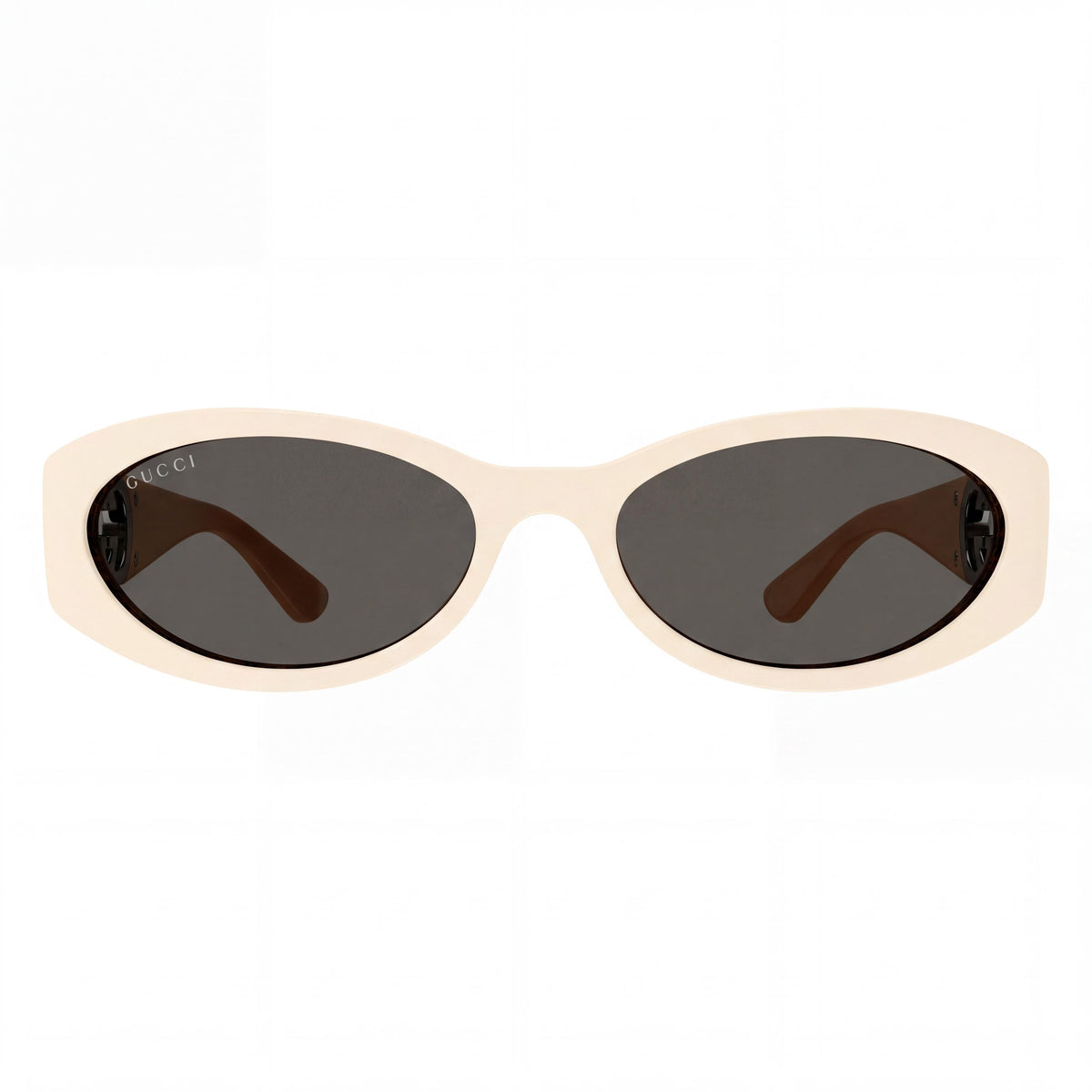 Gucci GG1660S Women's Acetate Casual Non-Polarized Sunglasses Ivory/Gris 54mm, Photo 2