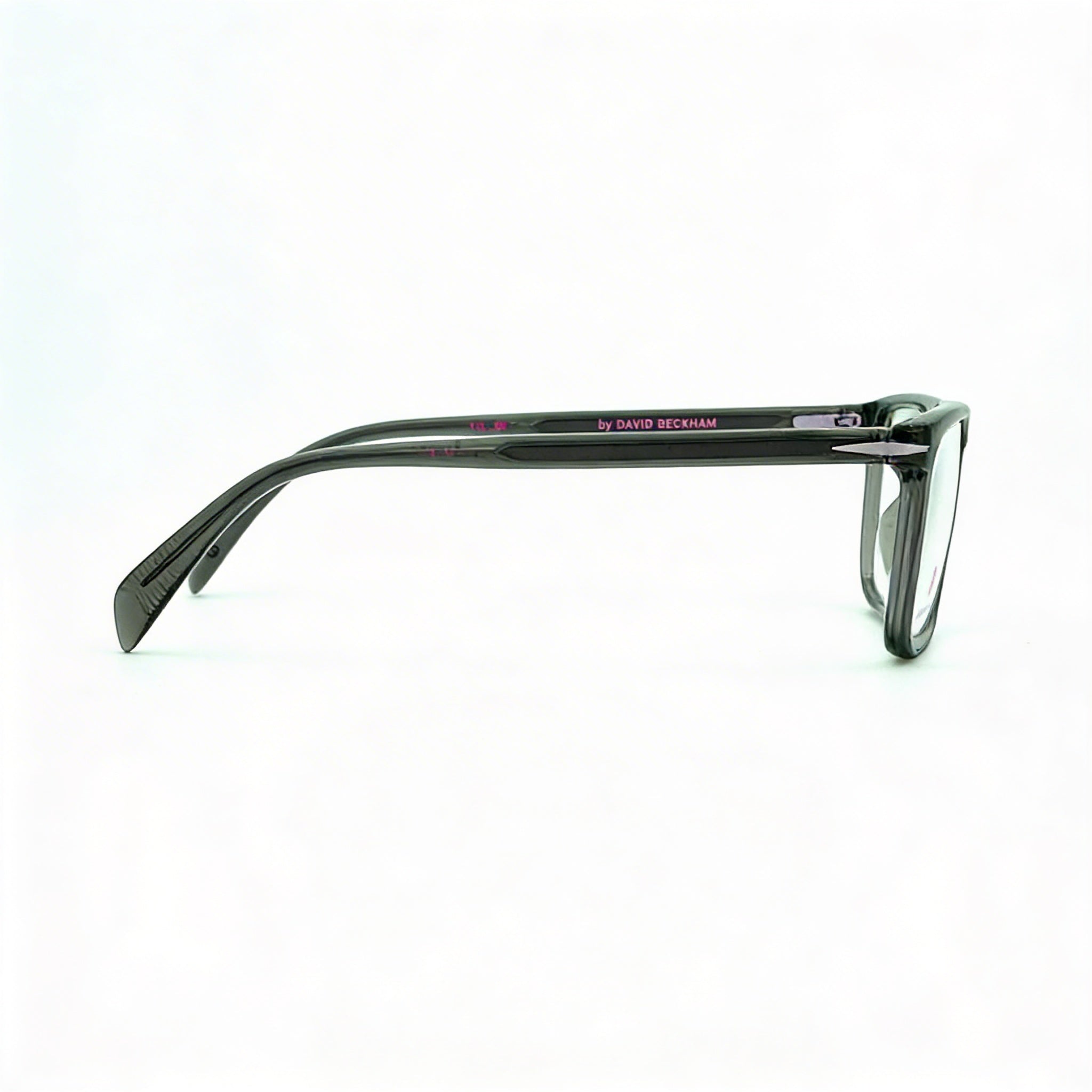 David Beckham Db 1019 Unisex Transparent Green Acetate Frame Green Polarized Lenses Sunglasses 57mm, Photo 2