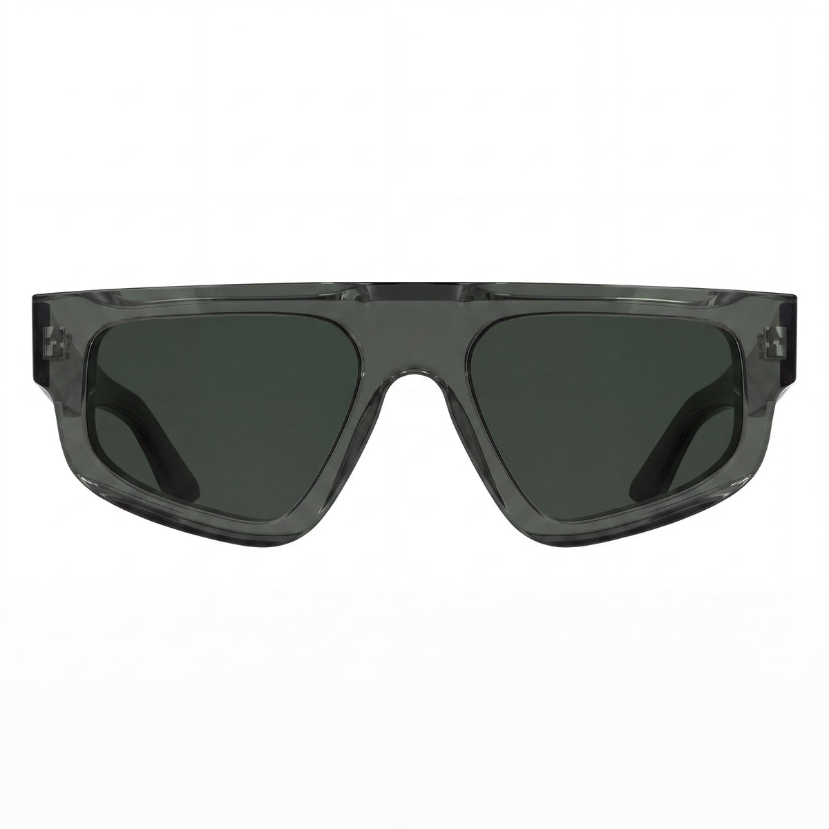 Gafas de sol unisex Calvin Klein Ck25539s de plástico verde transparente, lentes verdes macizas, protección UV, 54 mm, Photo 2