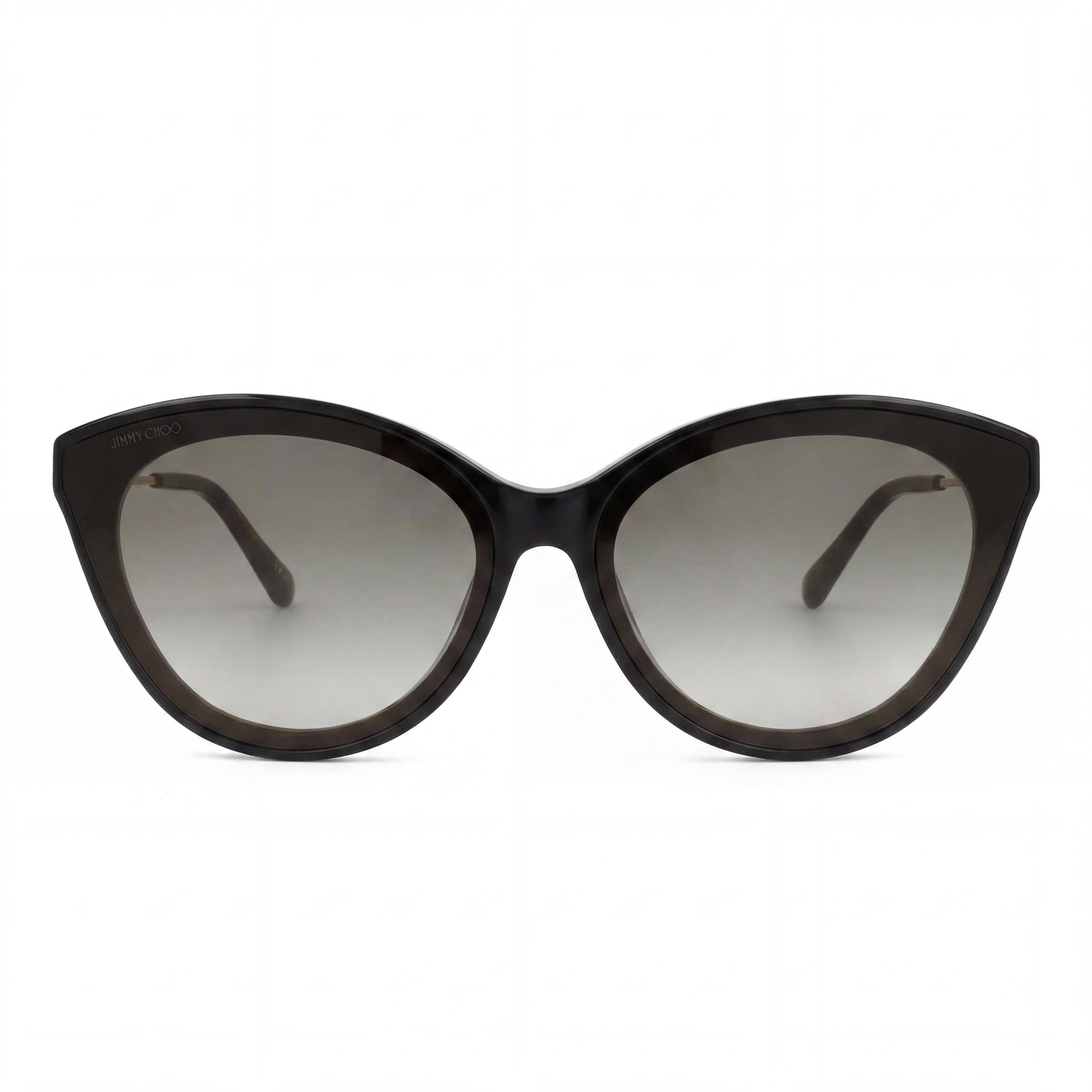 Jimmy Choo Vic/F/Sk Black Cat Eye Sunglasses for Women, 64mm, Photo 2