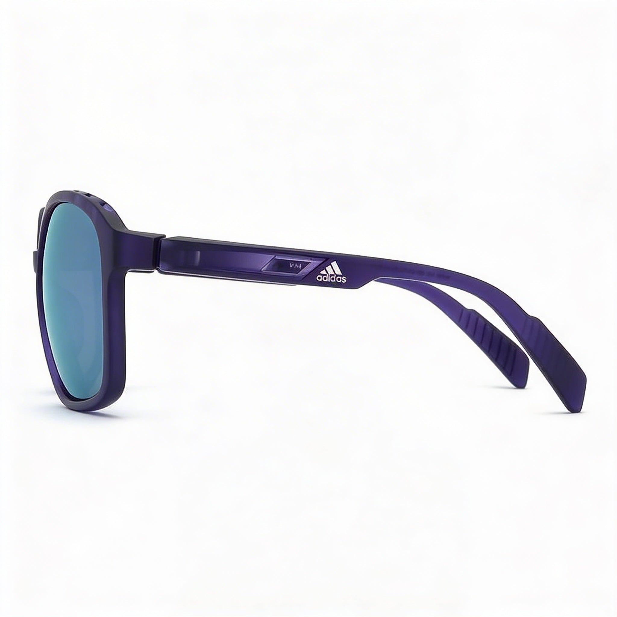 Gafas de sol adidas Contemporary para mujer, de plástico violeta mate, 62 mm, polarizadas, grises, 100 % UV, Photo 2