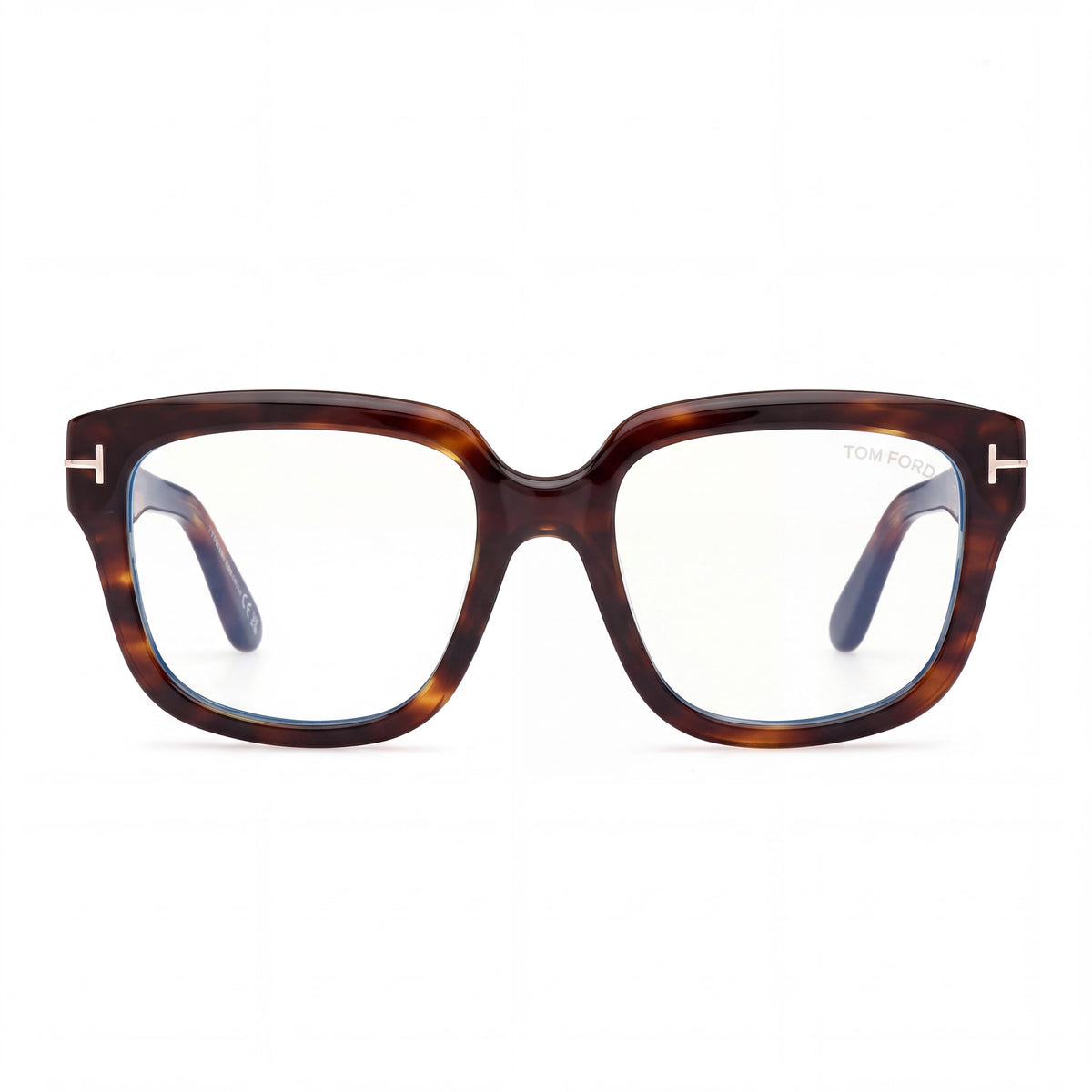 Gafas de sol unisex Marcolin Classic no polarizadas, montura de plástico color habana con filtro azul, lentes negras 54 mm, Photo 2