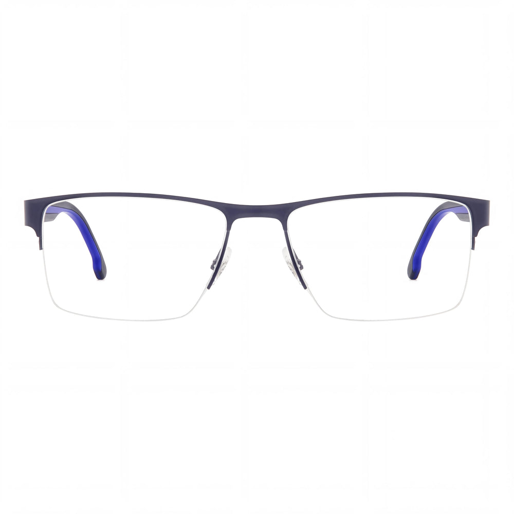 Carrera CARRERA 8893 Unisex Stainless Steel Matte Blue Non-Polarised Sunglasses 58mm