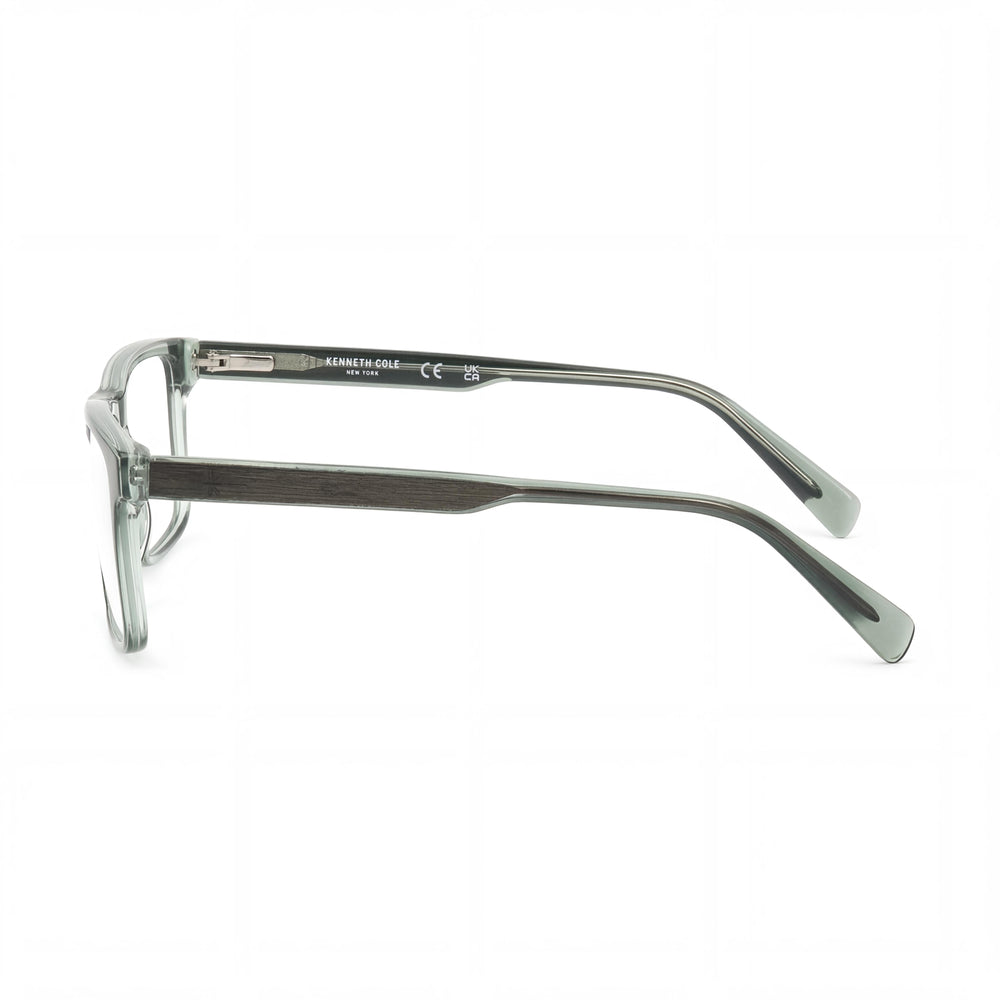 Kenneth Cole New York Unisex Matte Dark Green Optical Frames, Prescription Ready with Replaceable Clear Demo Lenses