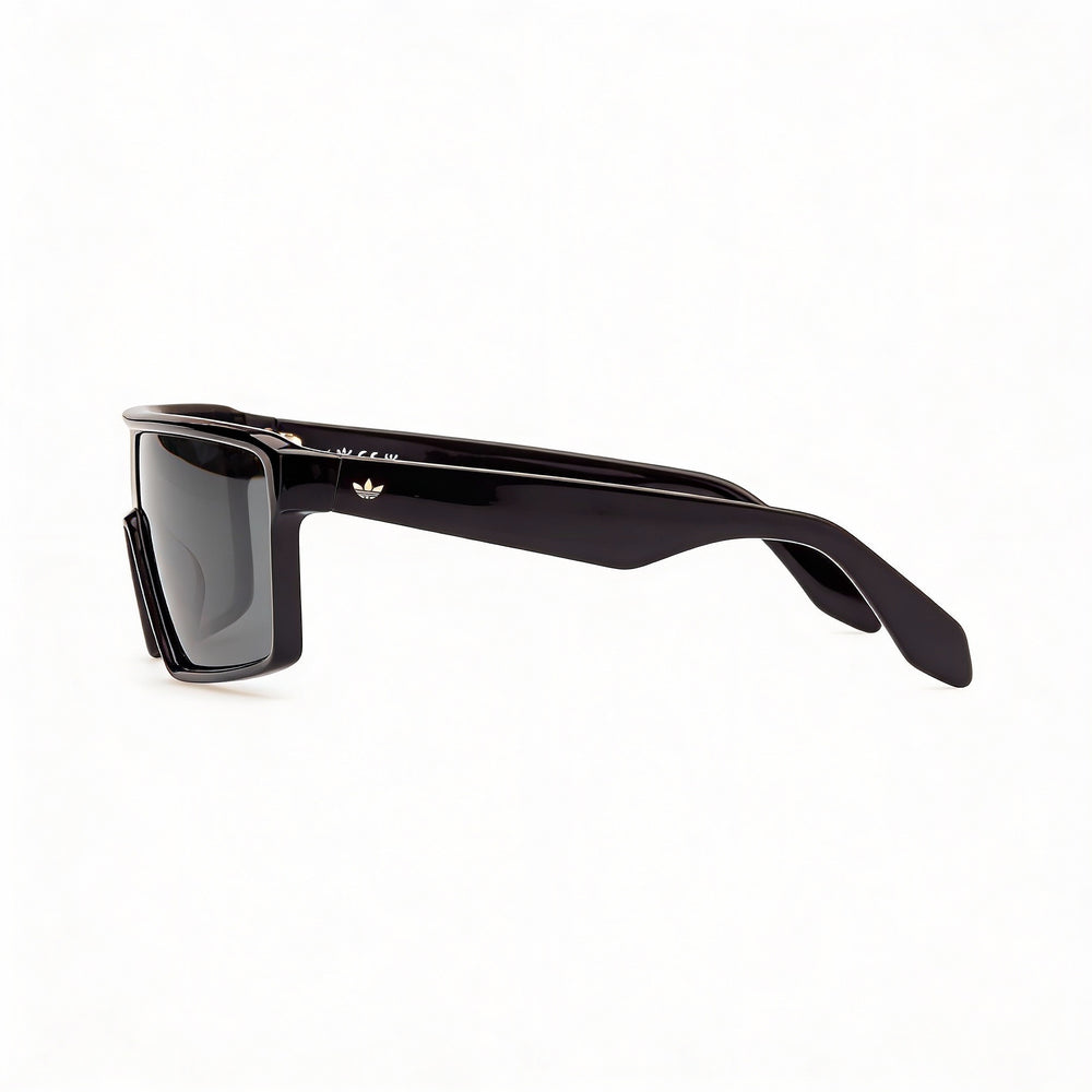 Adidas Originals Injected Sunglasses Unisex Black Acetate Frame Green Non-Polarized Lenses 18mm Bridge 150mm Temple