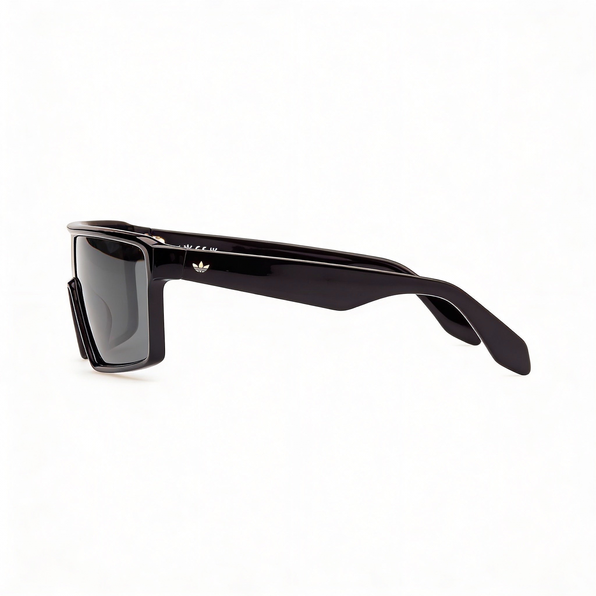 Adidas Originals Injected Sunglasses Unisex Black Acetate Frame Green Non-Polarized Lenses 18mm Bridge 150mm Temple, Photo 3