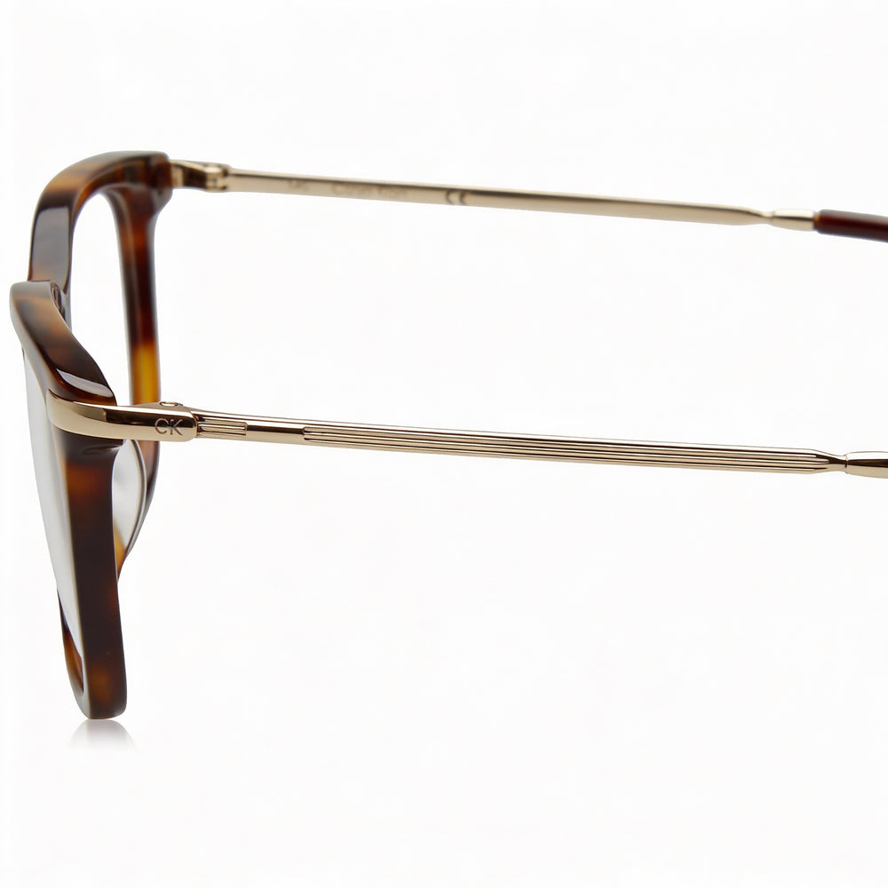 Gafas de sol Calvin Klein Ck22501 para mujer con montura de acetato en marrón Havana y lentes en marrón Havana, 54 mm