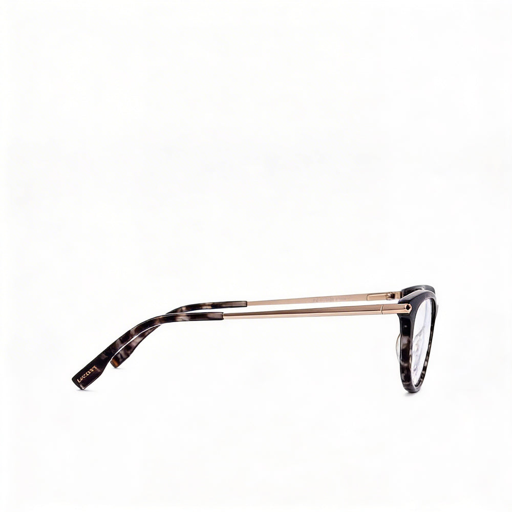 Lacoste Casual Style Women's Sunglasses featuring Plastic Frame in Black Havana with 53mm Lens Width