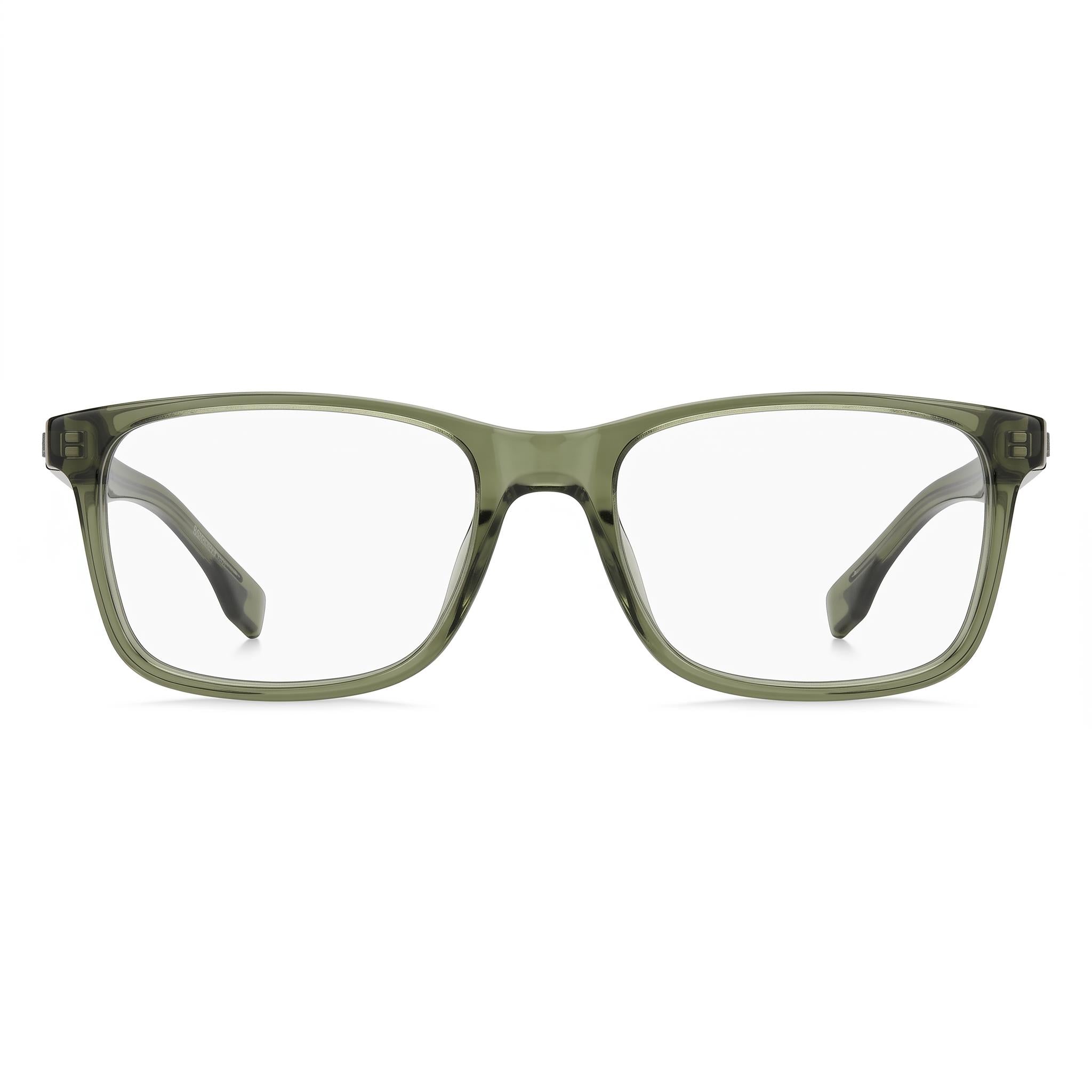 Hugo Boss 1570 Unisex Green Plastic Frame Green Polycarbonate Lenses Sunglasses 54mm Lens Width, Photo 2