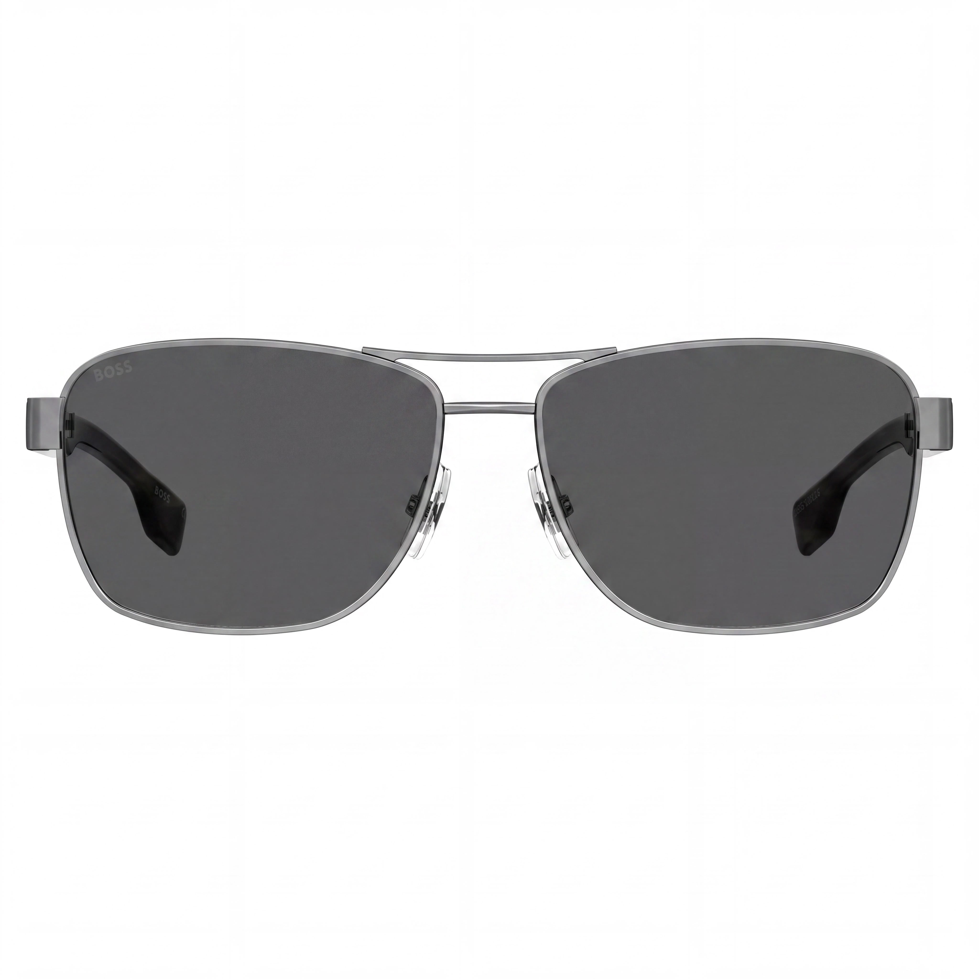 Hugo Boss BOSS 1240/S Men's Alloy Steel Dark Ruthenium UV Protection Polycarbonate Lens Sunglasses 60-15-140, Photo 2