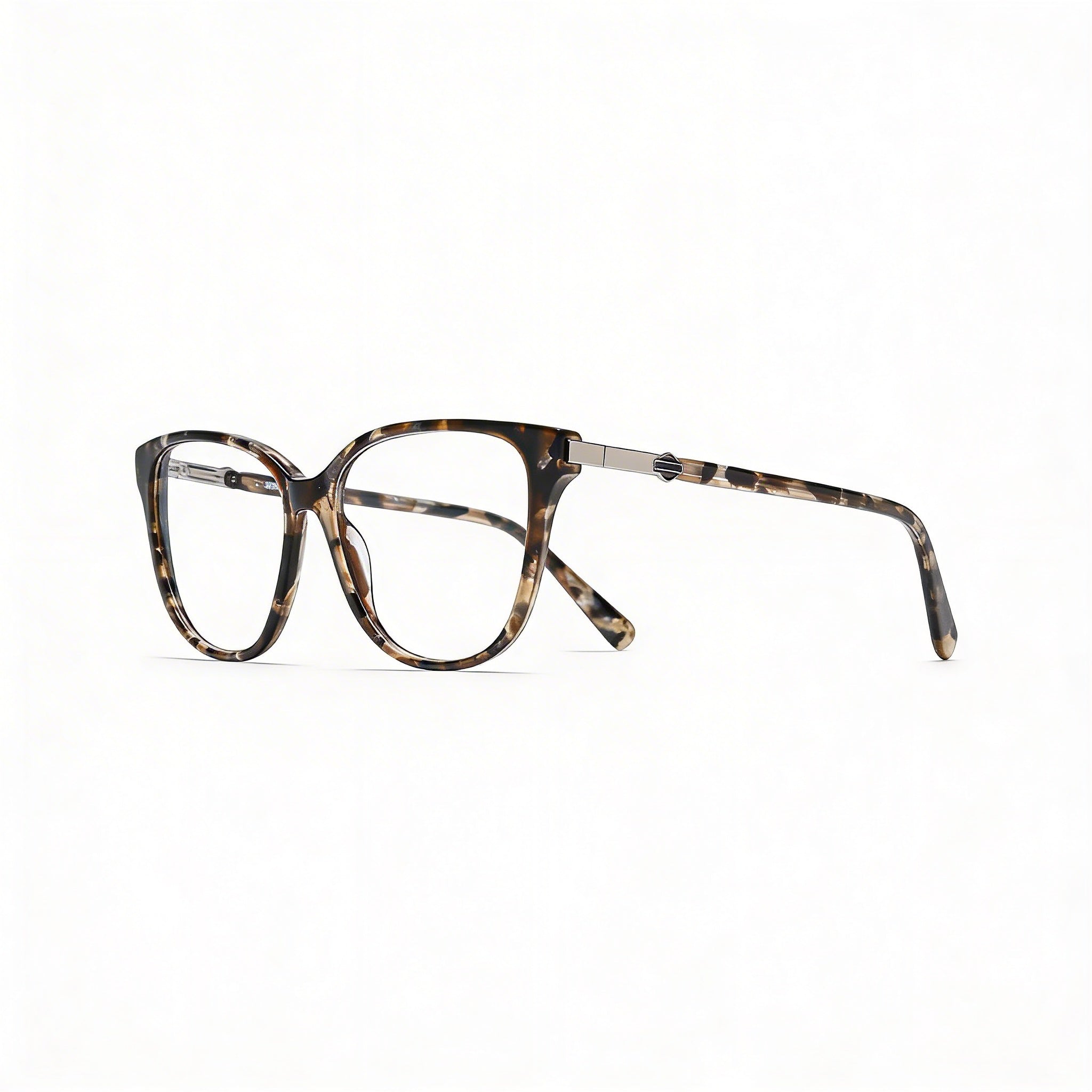 Harley-Davidson Hd0577 Unisex Light Brown Plastic Frame Clear Lenses 55-15-140, Photo 2
