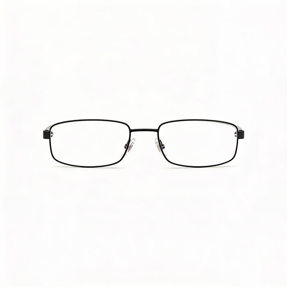 Carrera Carrera 264 Unisex Matte Black Alloy Steel Frame Eyeglasses, Prescription Ready, 55mm Lens Width