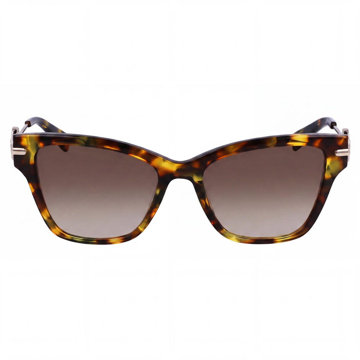 Gafas de Sol Casuales para Mujer Longchamp LO737S en Acetato Verde Habana con Lentes de Policarbonato de 52mm, Photo 2