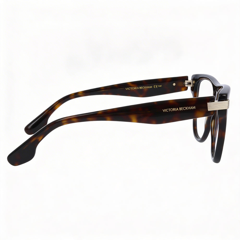 Montura para gafas ópticas de mujer Victoria Beckham Vb2676 en Habana Oscura, lente de 53 mm, puente de 16 mm, patilla de 140 mm