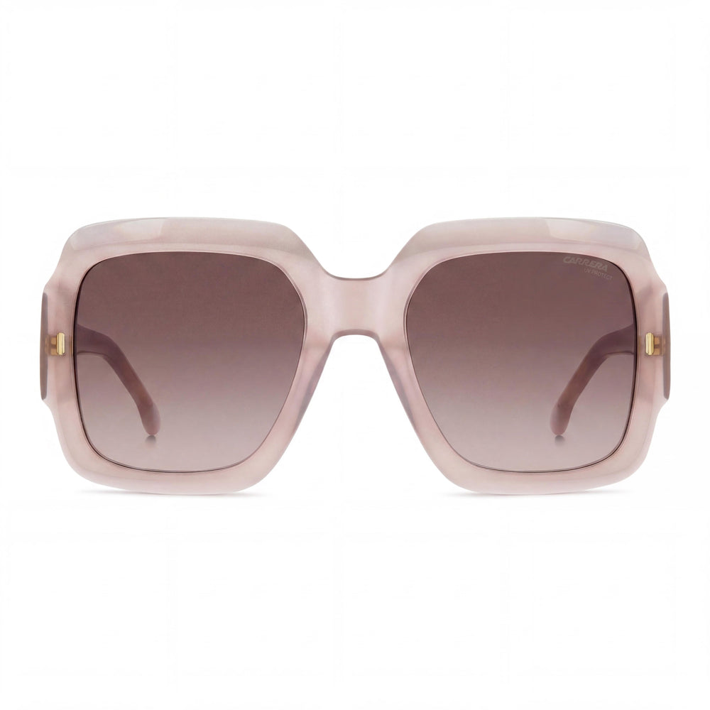 Carrera Carrera 3004/S Unisex Beige Acetate Frame Brown Shaded Non-Polarized Lenses with 100% UV Protection 54mm