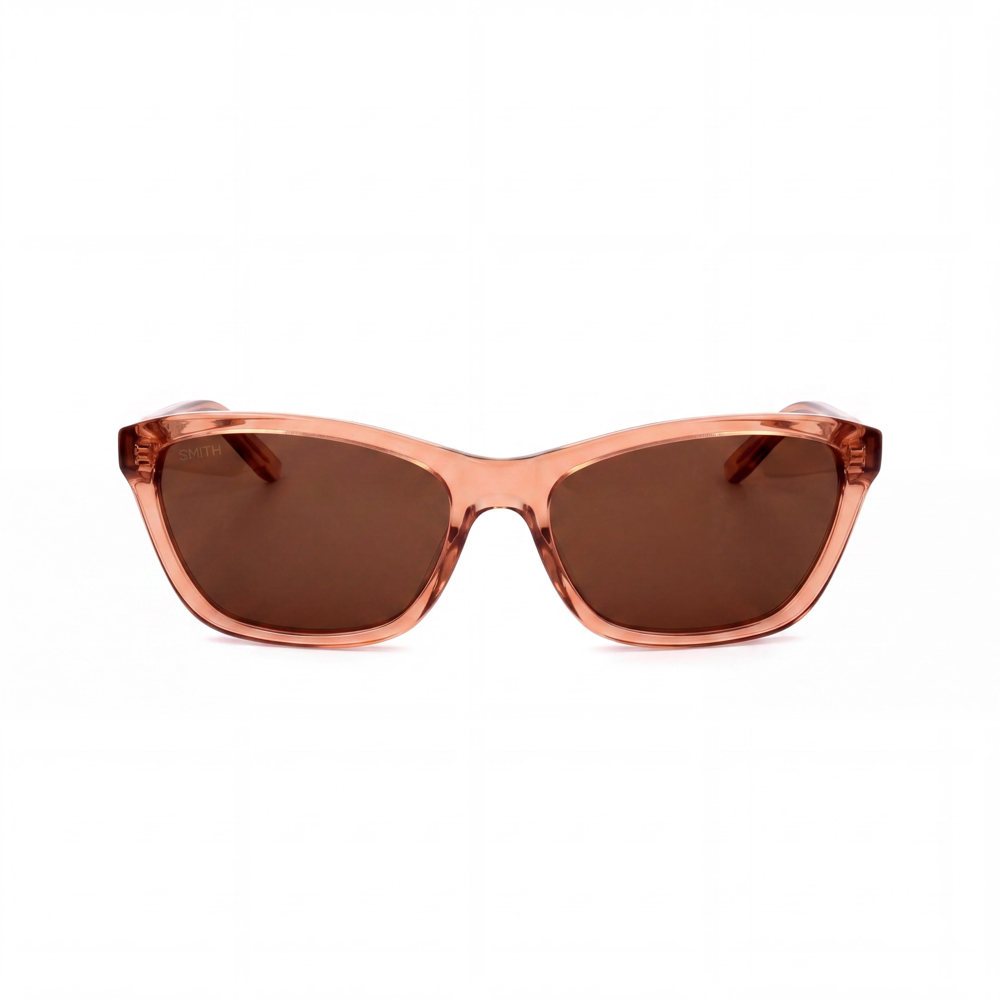 SMITH Getaway Women’s Crystal Tobacco Brown Acetate Sunglasses with Brown Lenses and UV Protection, 56mm, Photo 2