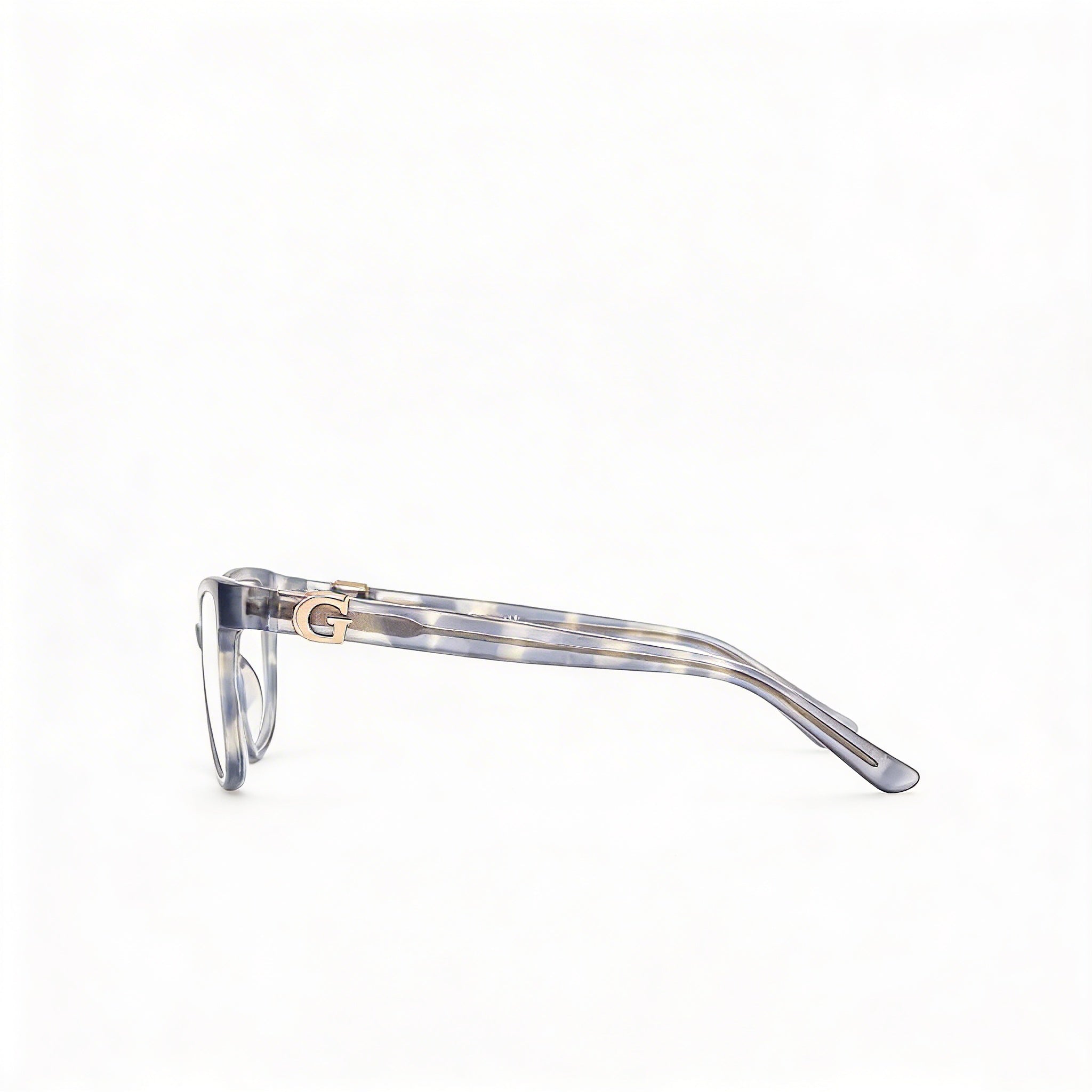 Gafas GUESS Gu50227 para mujer con montura de plástico azul brillante de 54 mm, Photo 3