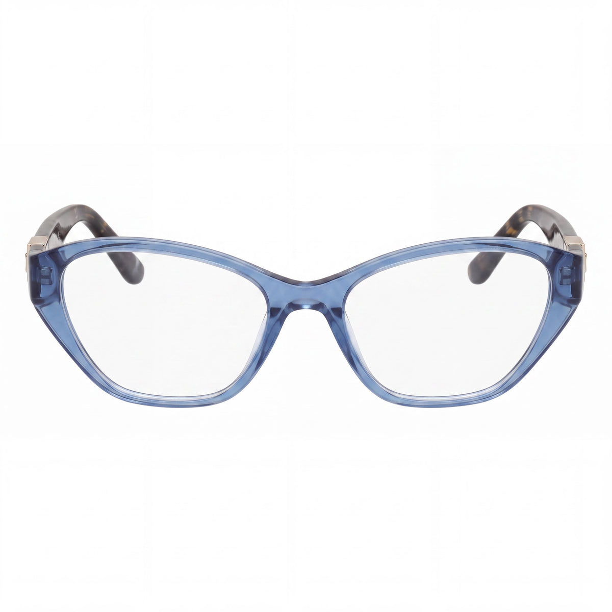 GUESS Gu50162 Montura óptica brillante azul para mujer con lentes de 51 mm, puente de 16 mm, patillas de 135 mm, Photo 2