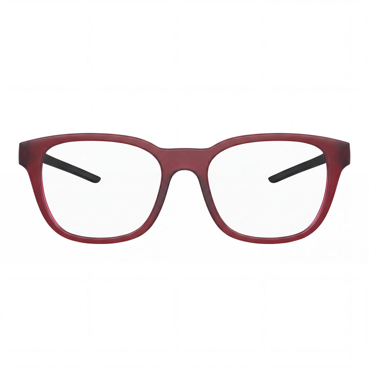Scuderia Ferrari Fz8006 Women's Opal Matte Red Plastic Eyeglasses with Demo Lenses, 53mm Lens Width, Photo 2
