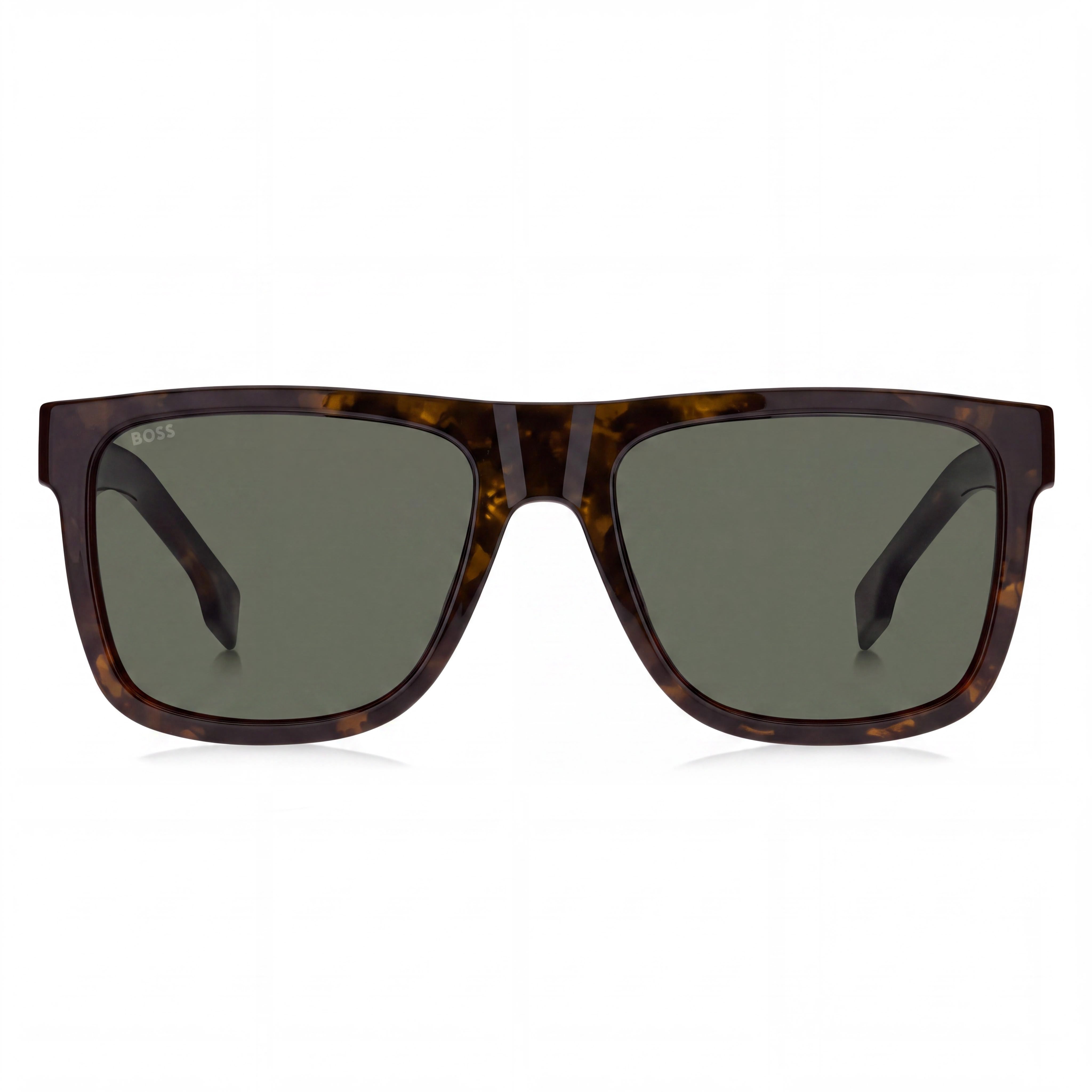 Hugo Boss Casual Men’s Black ECO CELLULOSE P.INJ Sunglasses, Mirror Lenses, UV Protection, 43.5-18-145mm, Photo 2