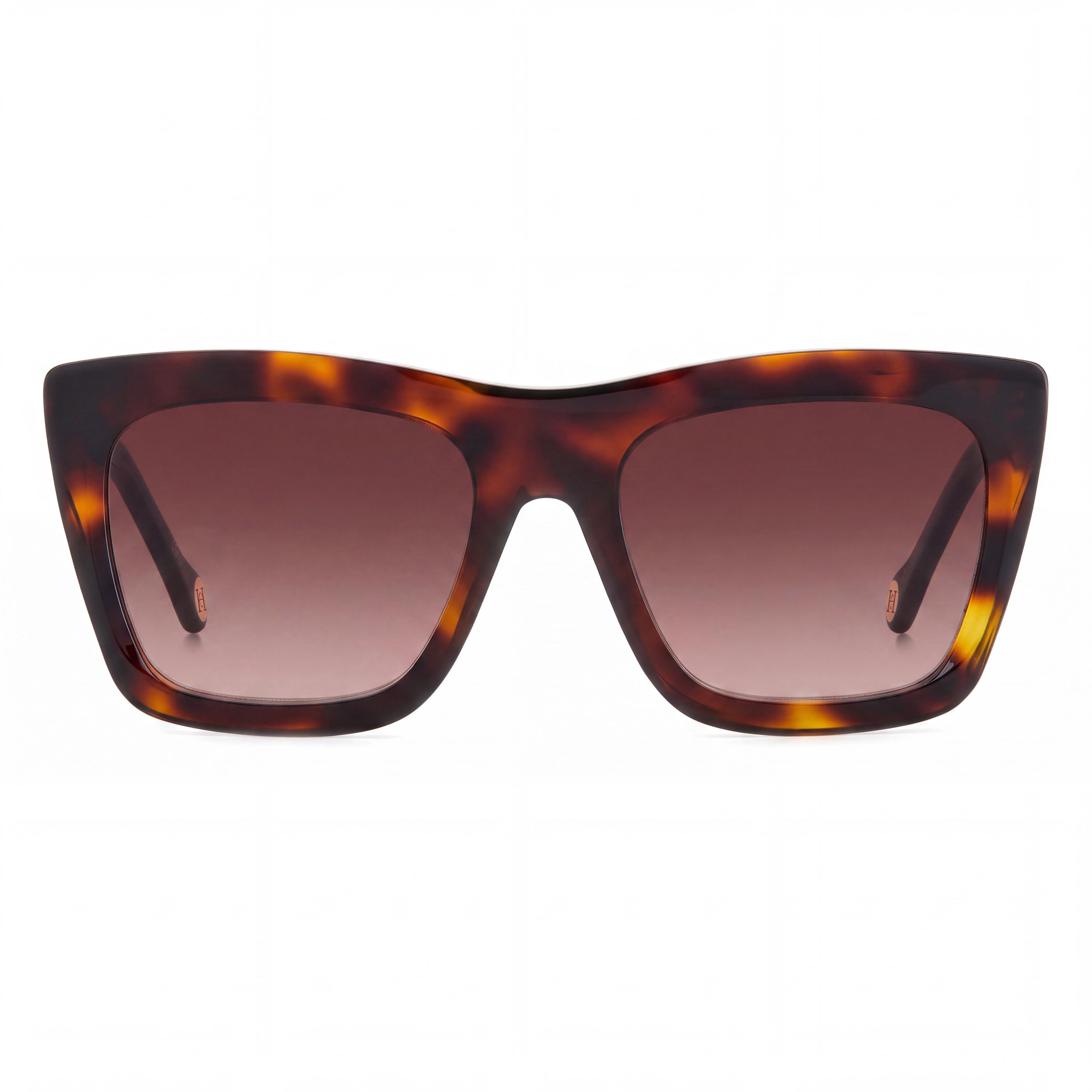 Gafas de sol no polarizadas para mujer Carolina Herrera con montura de acetato en Habana Rosado, 53mm, Photo 2