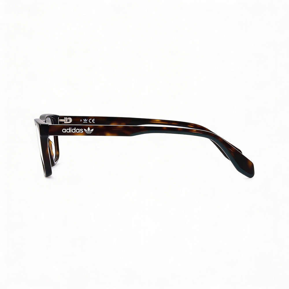 adidas Originals OR5042 para hombre y mujer, monturas ópticas de plástico color Havana oscuro, ancho de lente de 54 mm