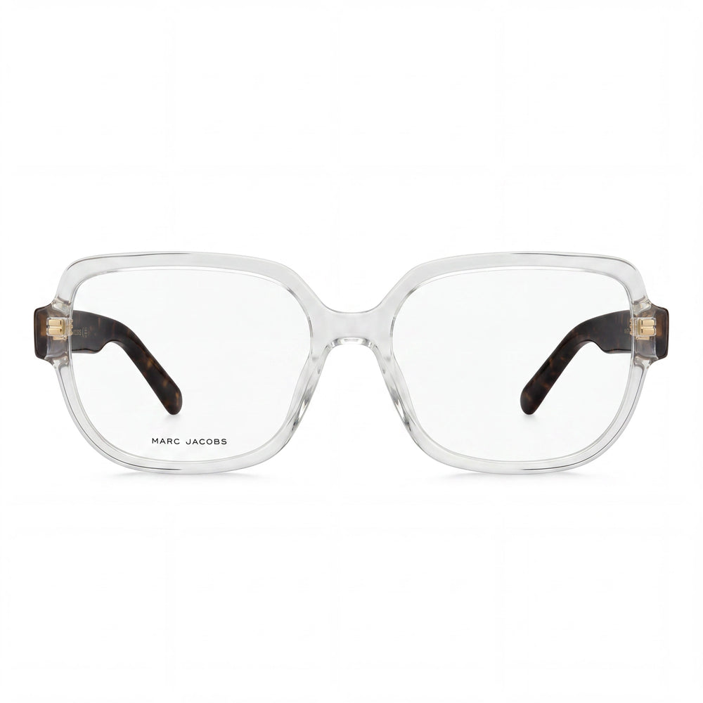 Gafas de sol Marc Jacobs MARC 725 para mujer, montura de celulosa, estilo casual, color cristal, color Habana, talla 55-16-145