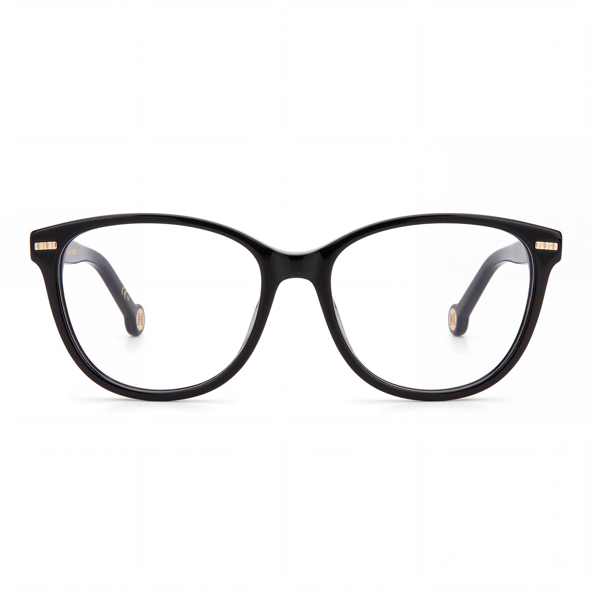 Carolina Herrera CH 0048 Women's Acetate Frame, Black Pink, Non Polarized Polycarbonate Lenses, 53mm, Photo 2