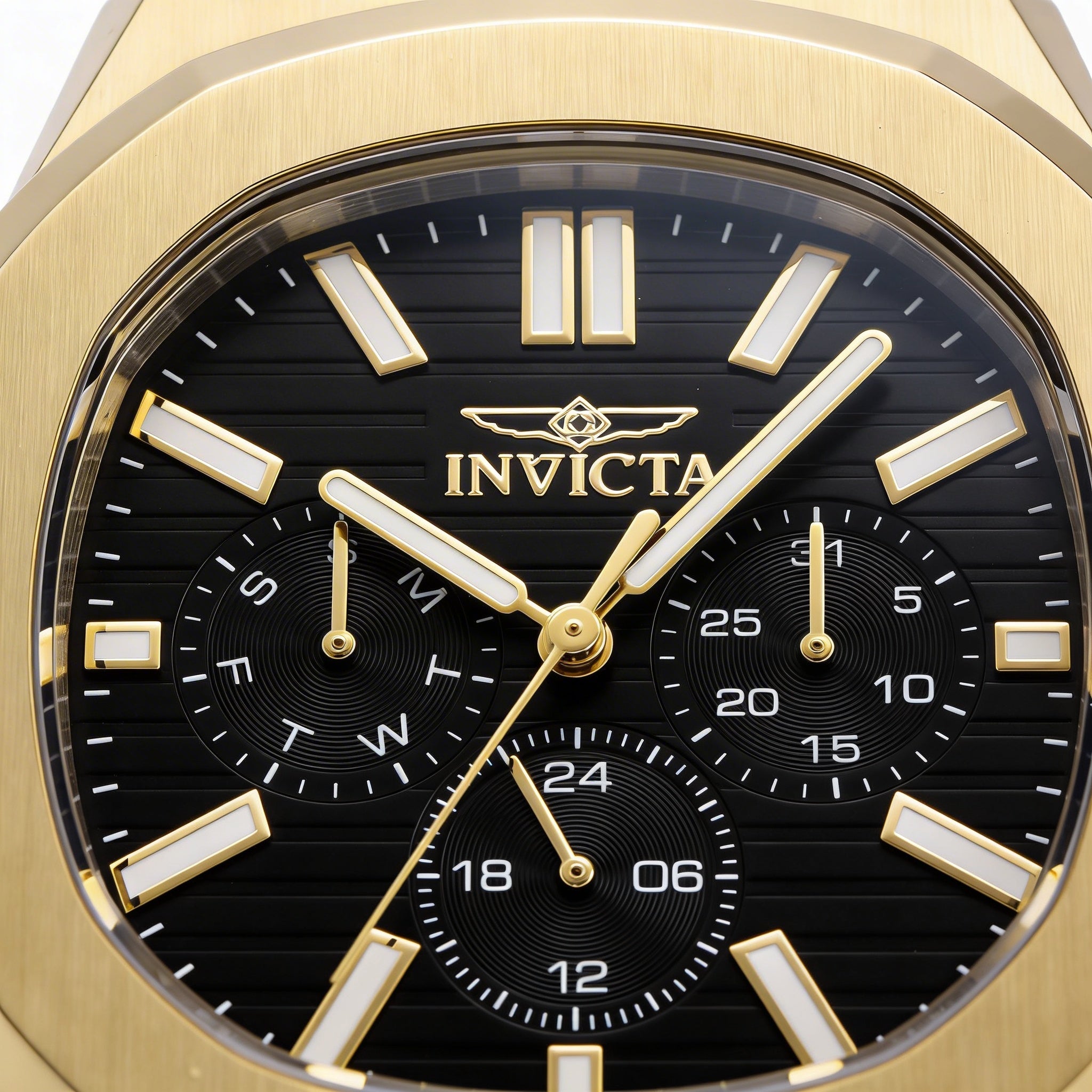 Reloj Invicta Speedway 48521 unisex de cuarzo, cronógrafo de acero inoxidable dorado de 41 mm, Photo 2