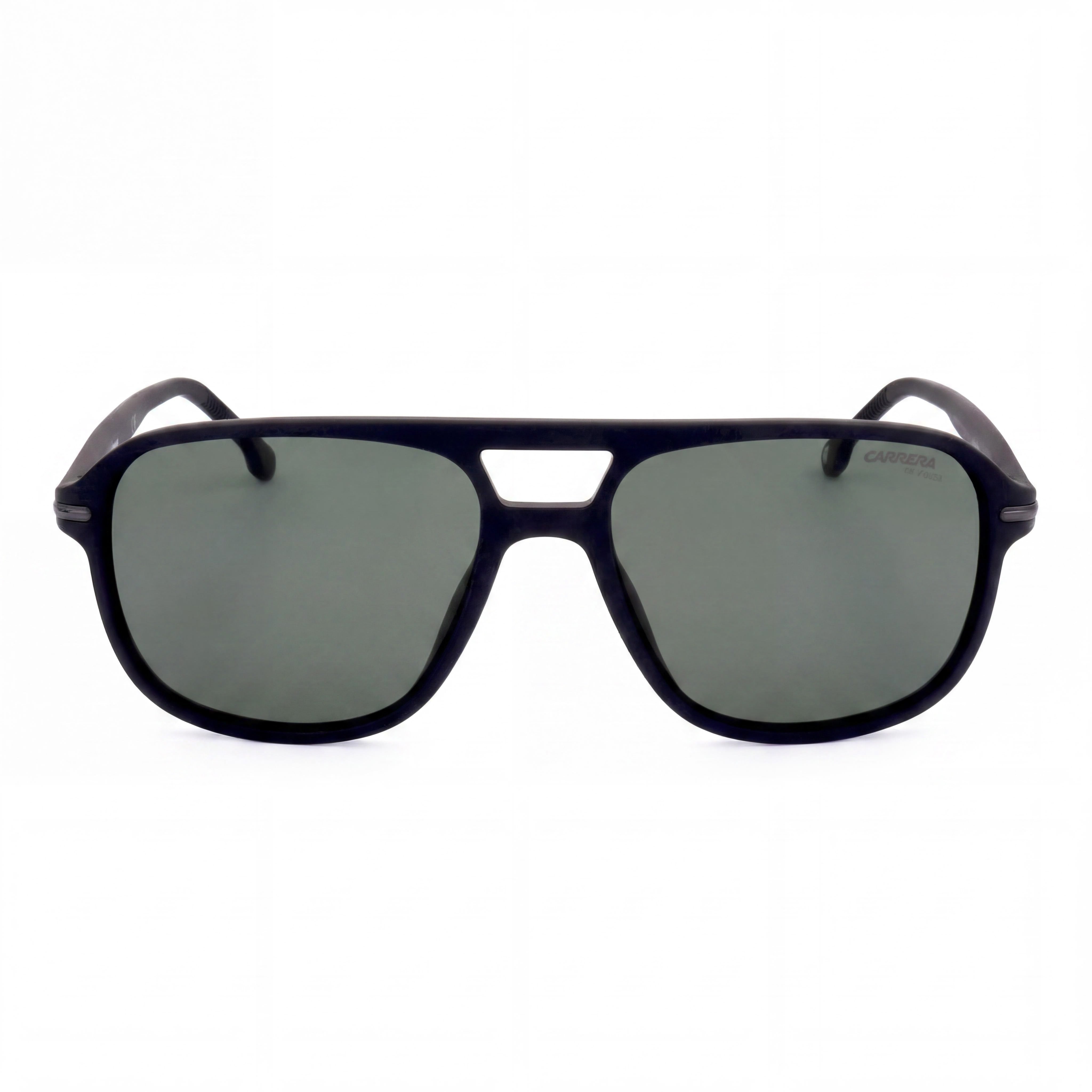 Gafas de sol unisex Carrera 279/S polarizadas 100 % UV con montura negra mate/verde y lentes negras mate de 56 mm, Photo 2