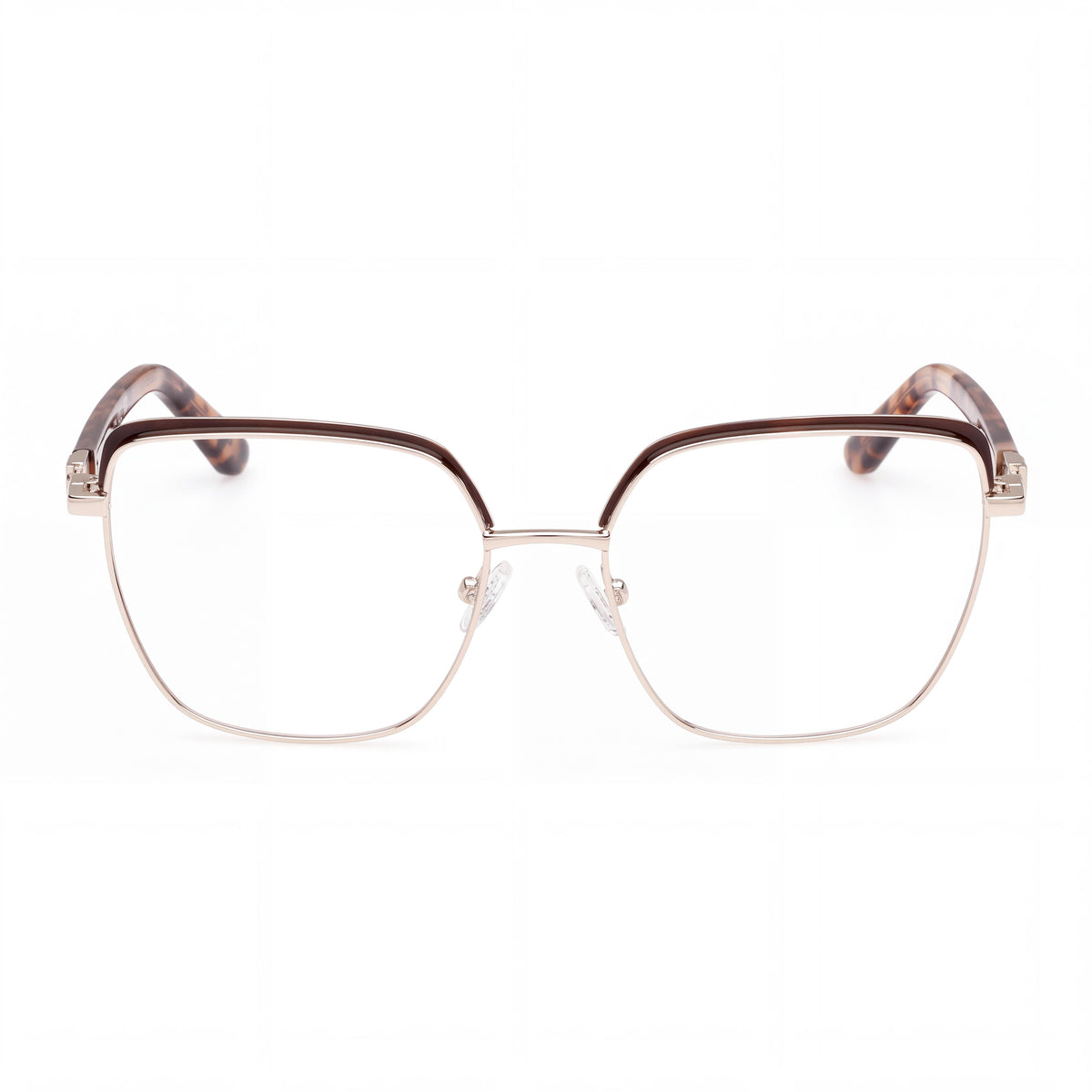 Gafas de sol GUESS MODERNO para mujer, montura de metal color habana marrón oscuro, lentes marrón oscuro, 56 mm, Photo 2