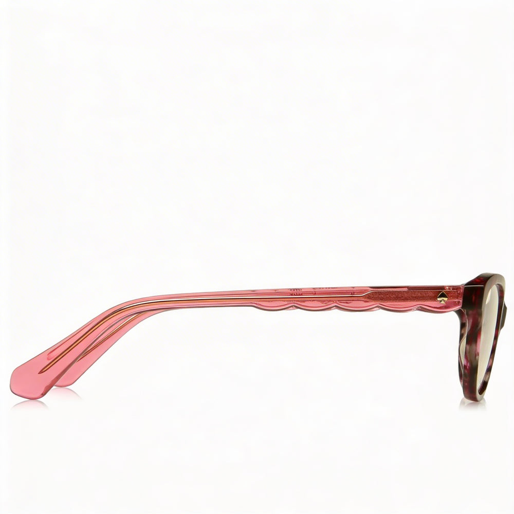 Kate Spade New York Gafas de Sol Modernas Unisex Havana Multicolor, Montura de Acetato, Lentes de Policarbonato 48-15-130mm