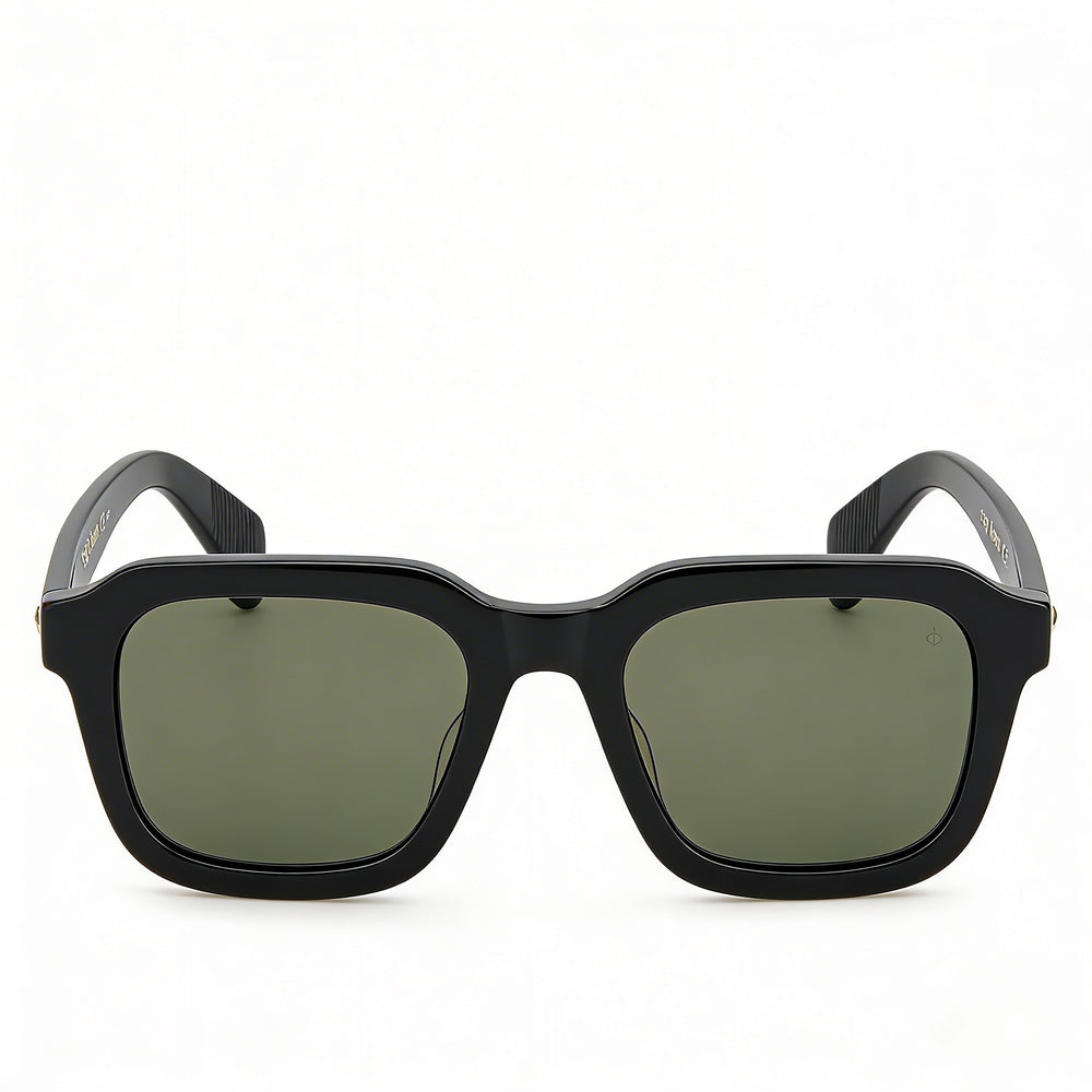 Rag & Bone Modern Rnb5046/g/s Unisex Geometric Acetate Black Non-Polarized Sunglasses 51mm