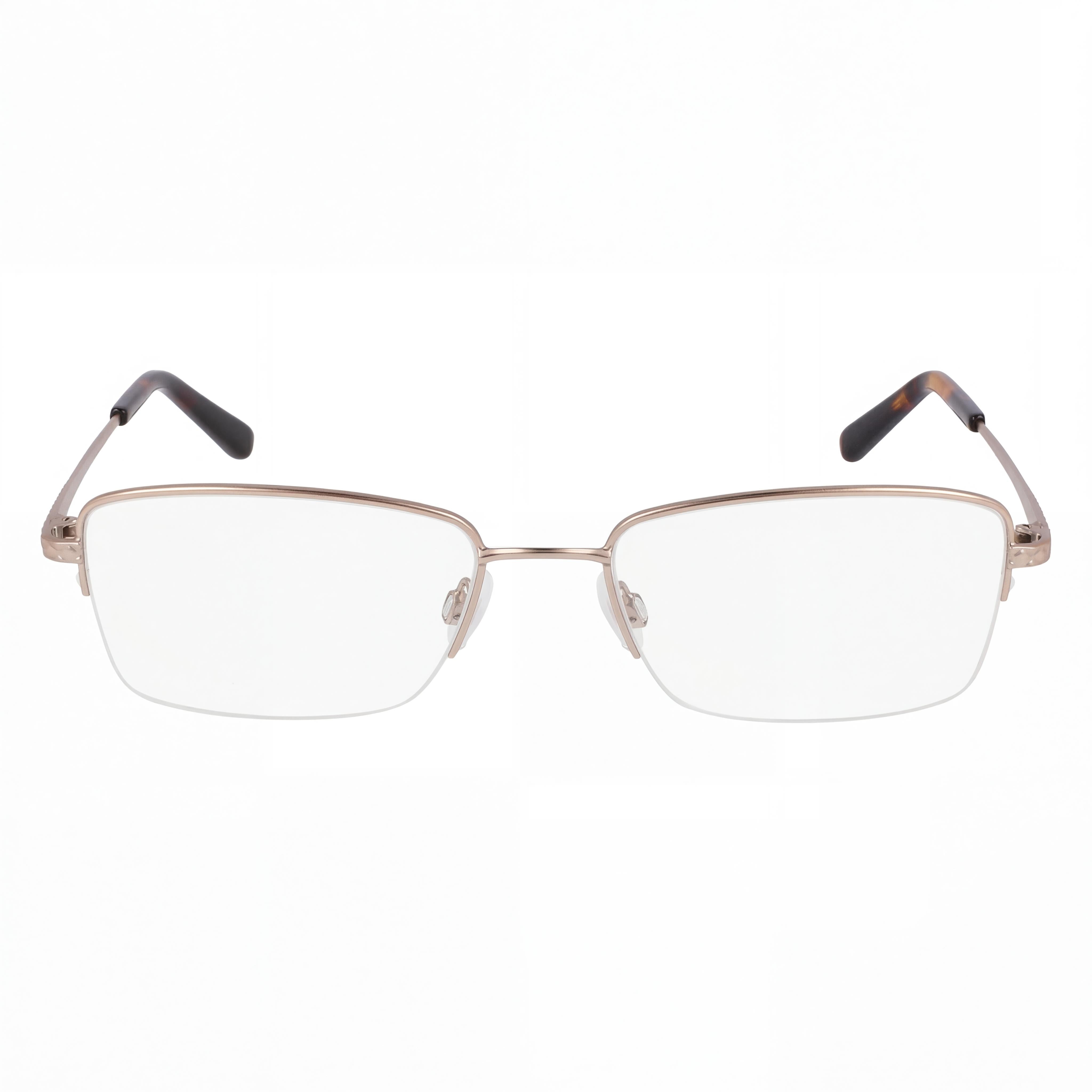 Flexon W3043 Unisex Acetate Eyewear Frames in Satin Taupe, Lens 54mm, Bridge 18mm, Temples 135mm, Photo 2