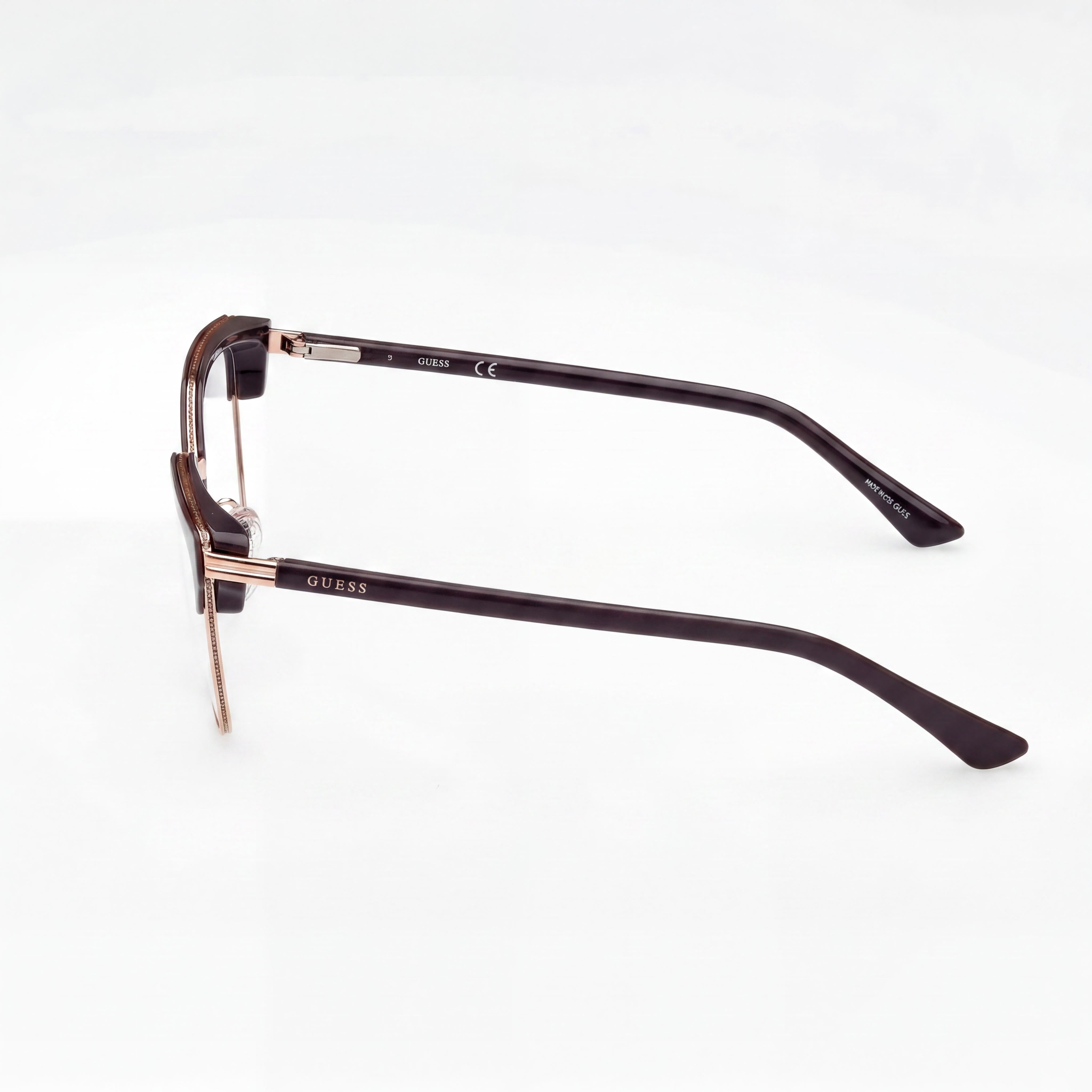 GUESS Gu2945 Women's Grey Injected Frame Eyewear with Lens Technology, 54mm Lens Width, Photo 3