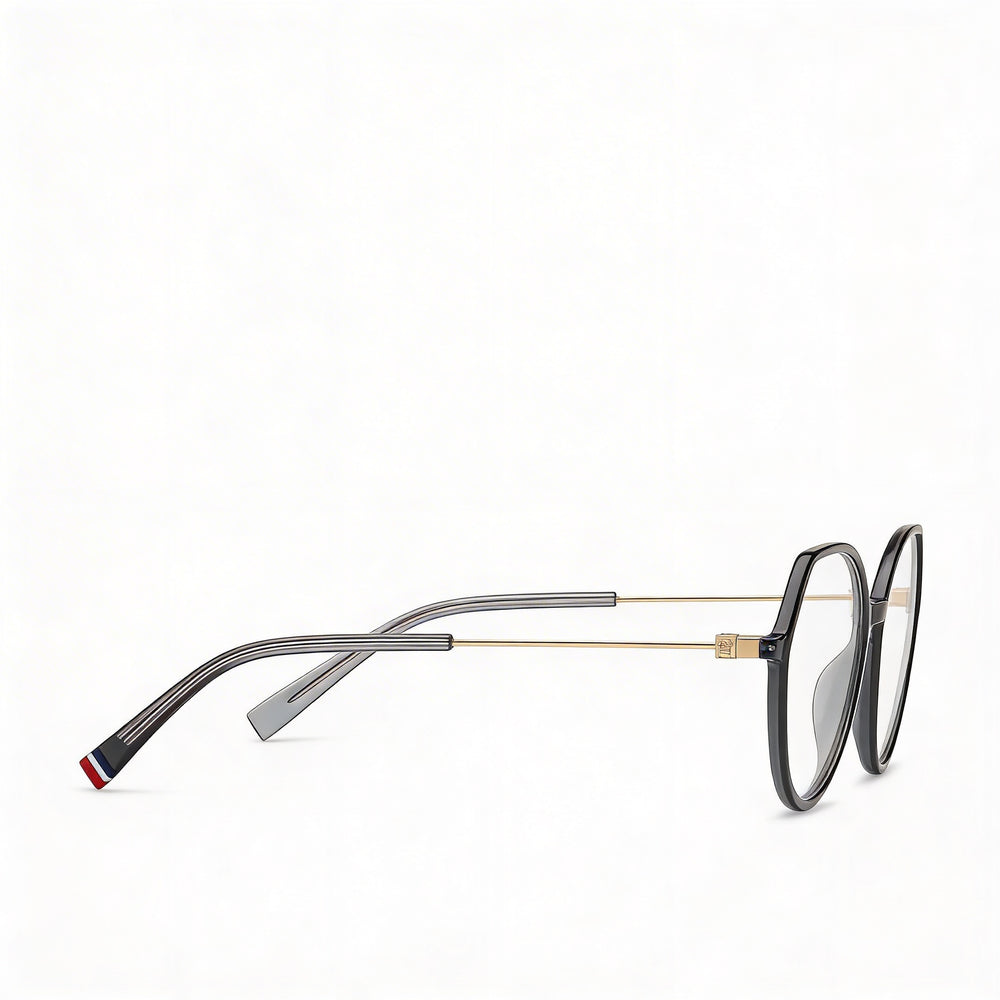 Gafas Tommy Hilfiger Redondas Geométricas Grises de MUJER de POLIAMIDA INYECTADA. Montura transparente para gafas de 54-16-140 mm