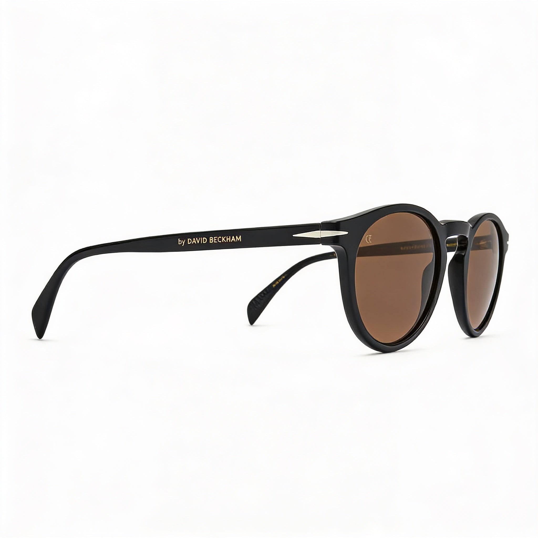 David Beckham DB 1036/S Unisex Black Plastic Frame 100% UV Protection Non-Polarized Sunglasses 49mm, Photo 3