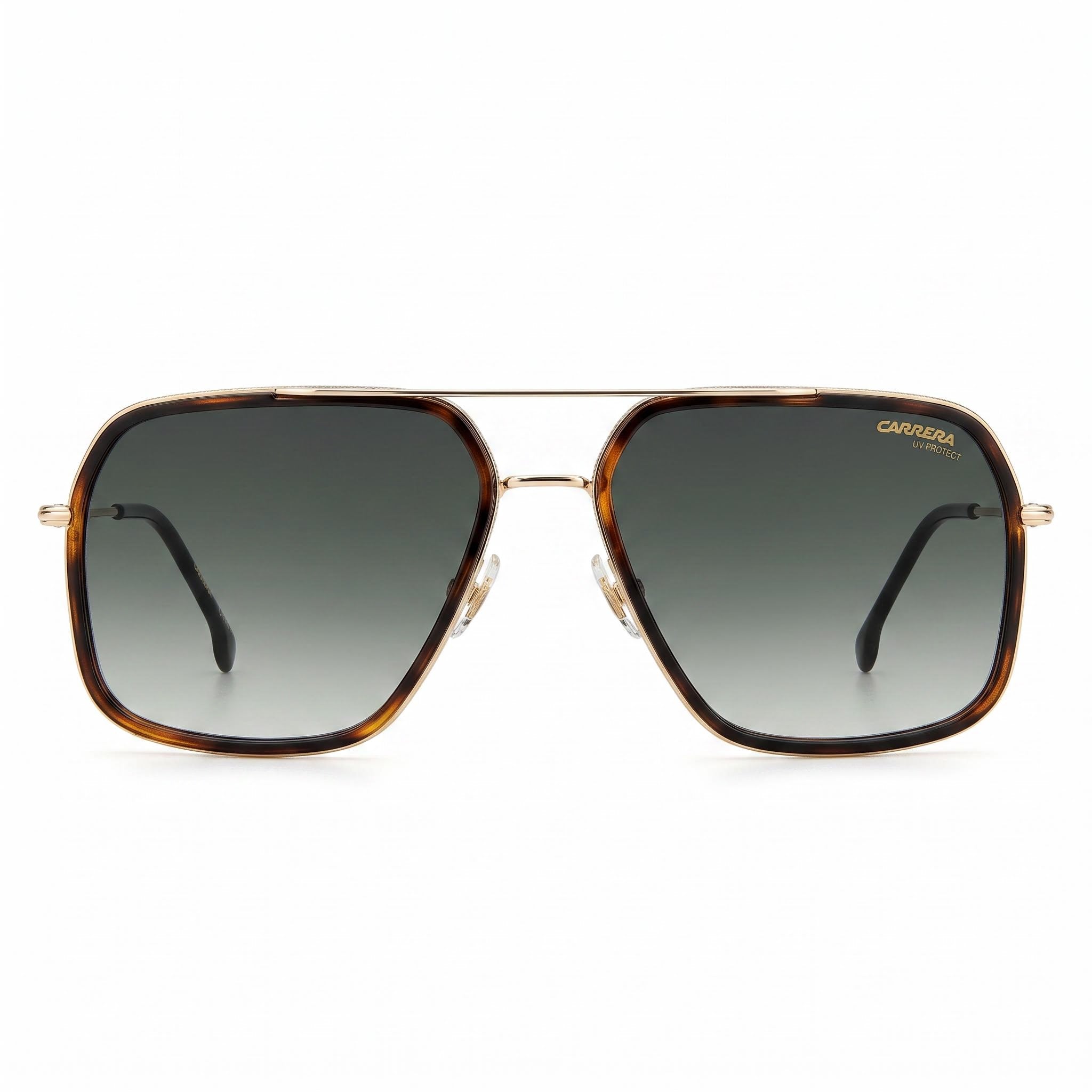 Carrera 273/S Men's Stainless Steel Havana Gold Grey Green Shaded Non-Polarized Sunglasses 59-17-150, Photo 2