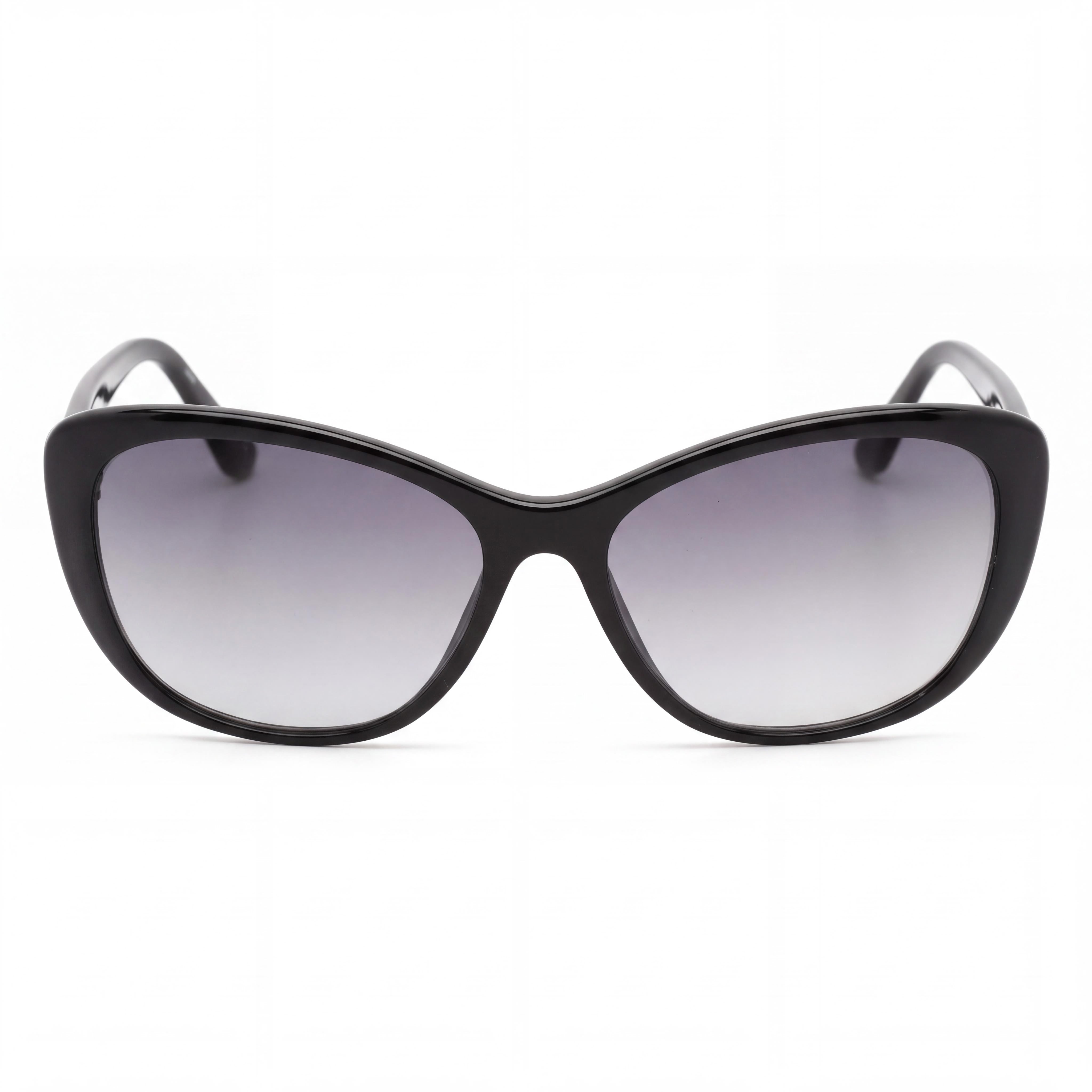 Calvin Klein Ck19560s Women's Plastic Sunglasses, Black Gradient Grey Frame, Gradient Grey UV Lenses, 57mm, Photo 2