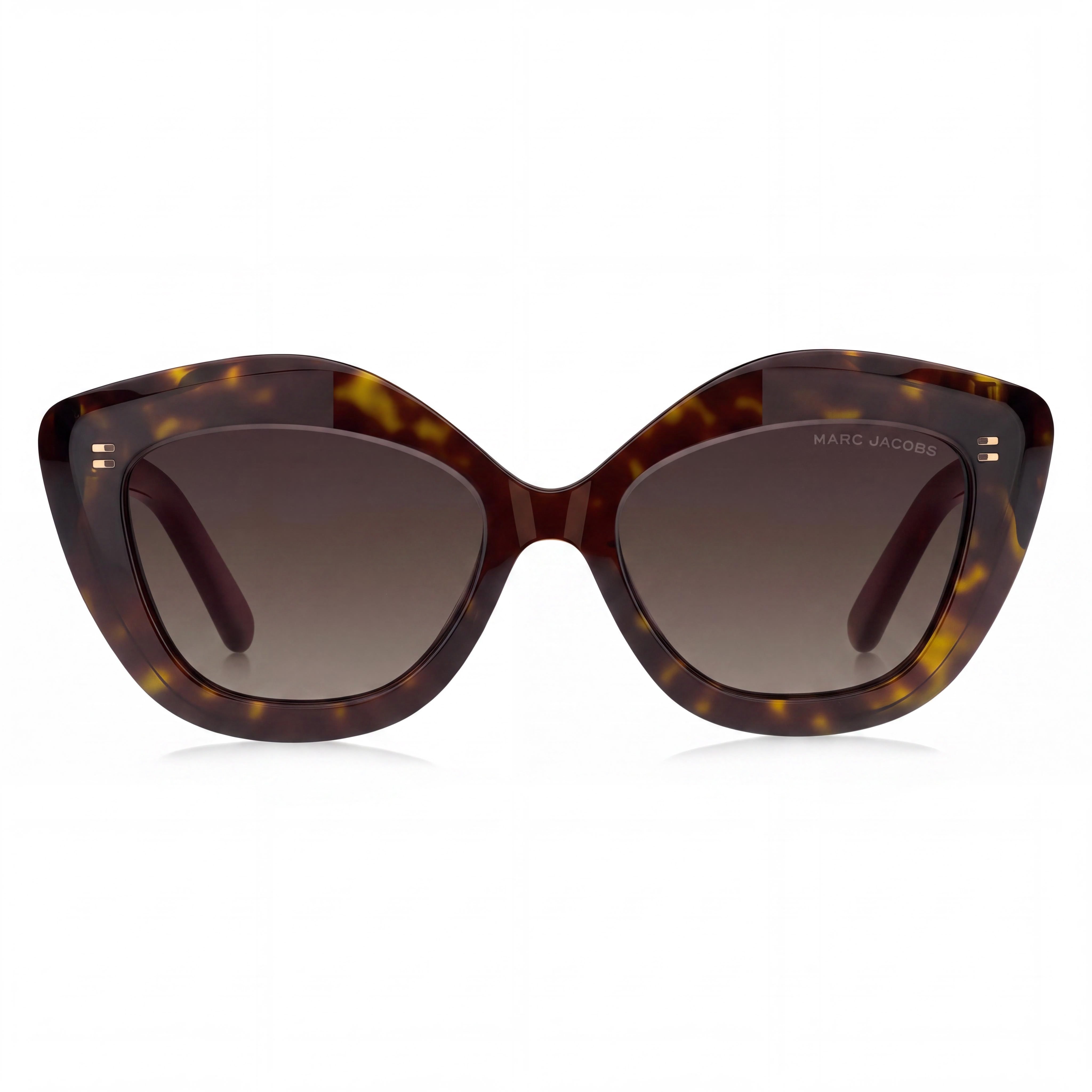 Marc Jacobs Classic Women's Crystal Havana Acrylic Frame Non-Polarized Sunglasses with 100% UVA & UVB Protection 18mm Bridge 145mm Temple, Photo 2
