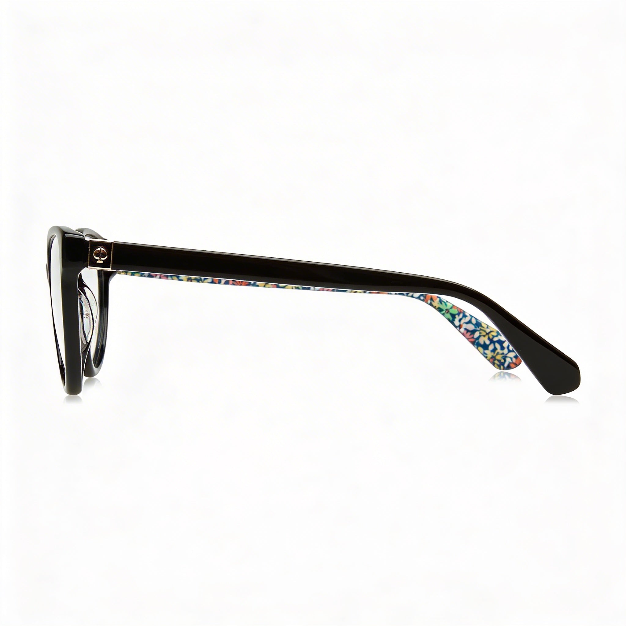 Kate Spade New York Modern Women's Black Acetate Frame Cat Eye Optical Eyeglasses Lens Width 52mm, Photo 3