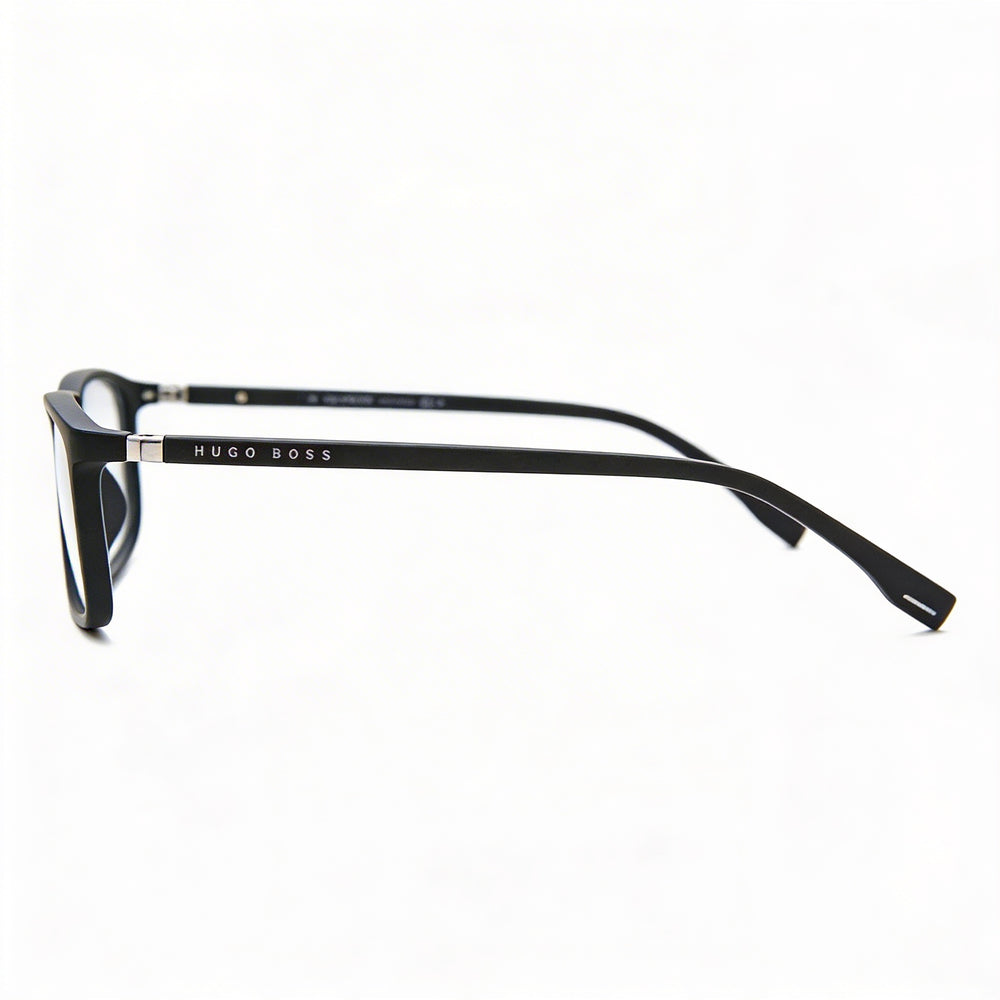 Gafas de sol unisex Hugo Boss 0680/It con montura de plástico gris y lentes de policarbonato grises no polarizadas, 55 mm
